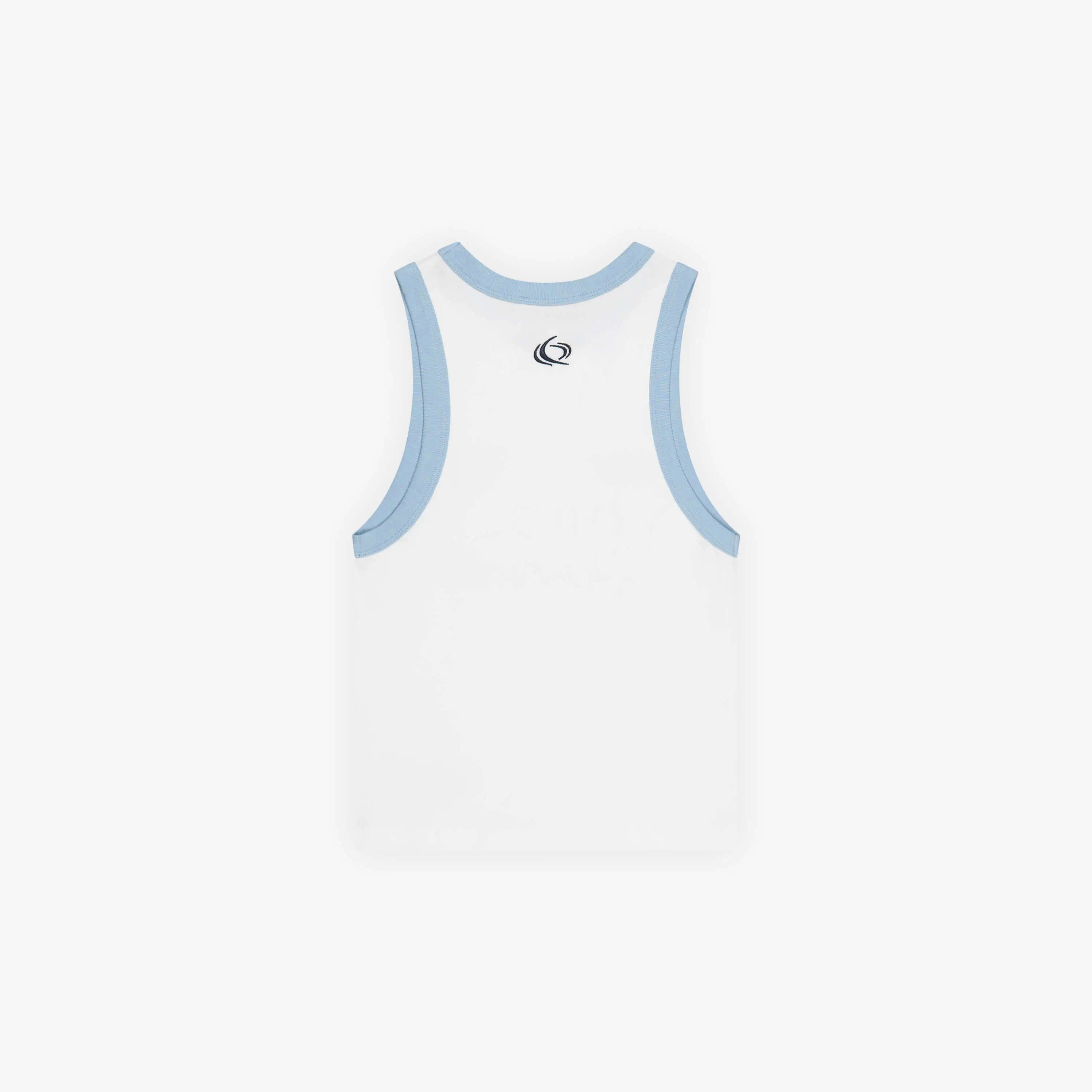 ARIA TOP | WHITE/LIGHT BLUE - Image 7