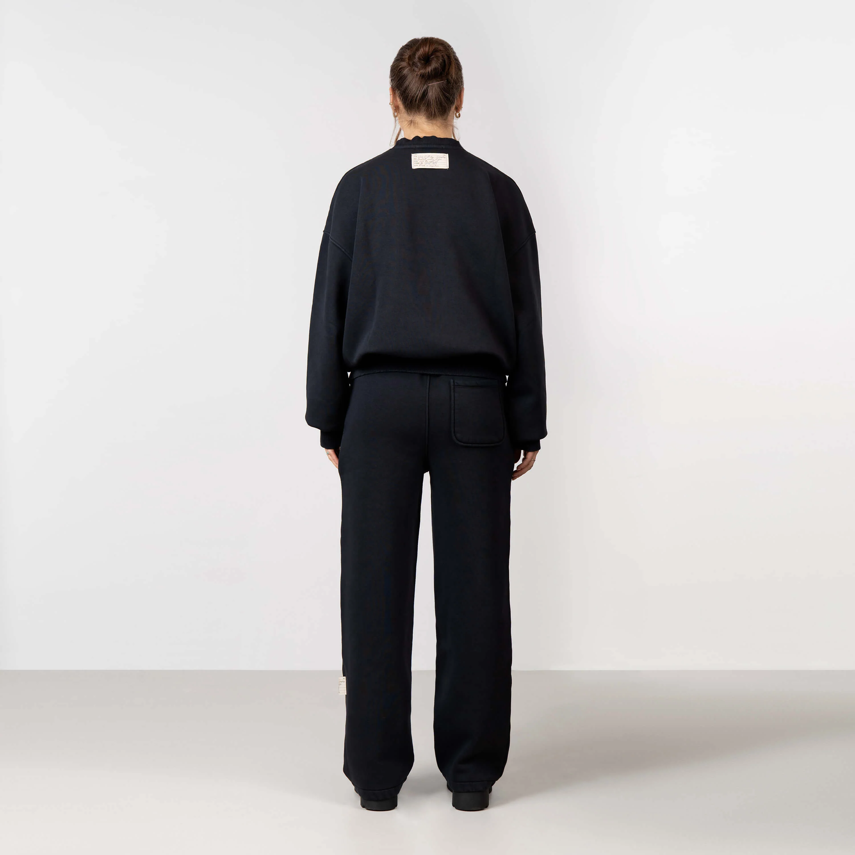 BLANK CREWNECK | WASHED BLACK - Image 5