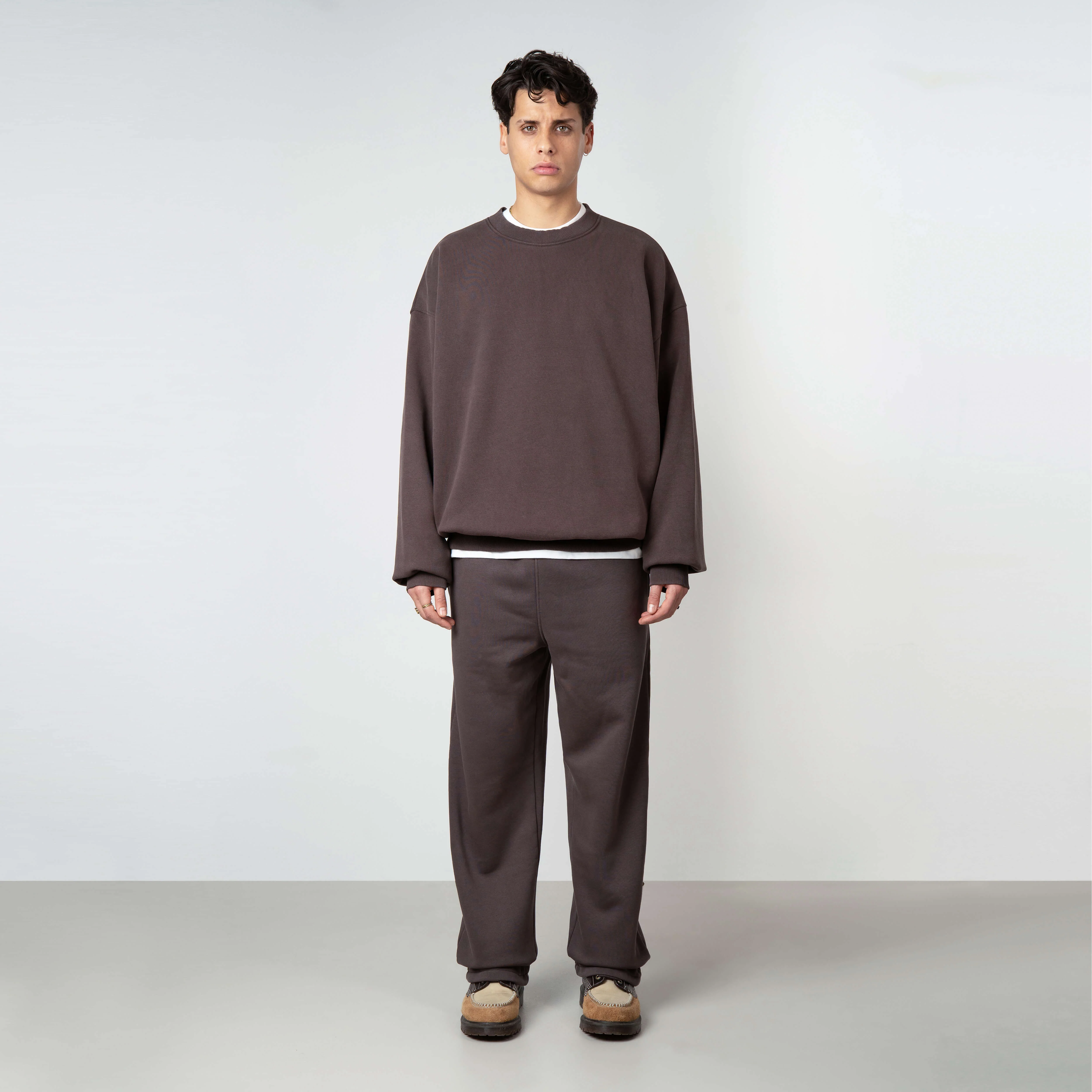 BLANK CREWNECK | WASHED BROWN - Image 8