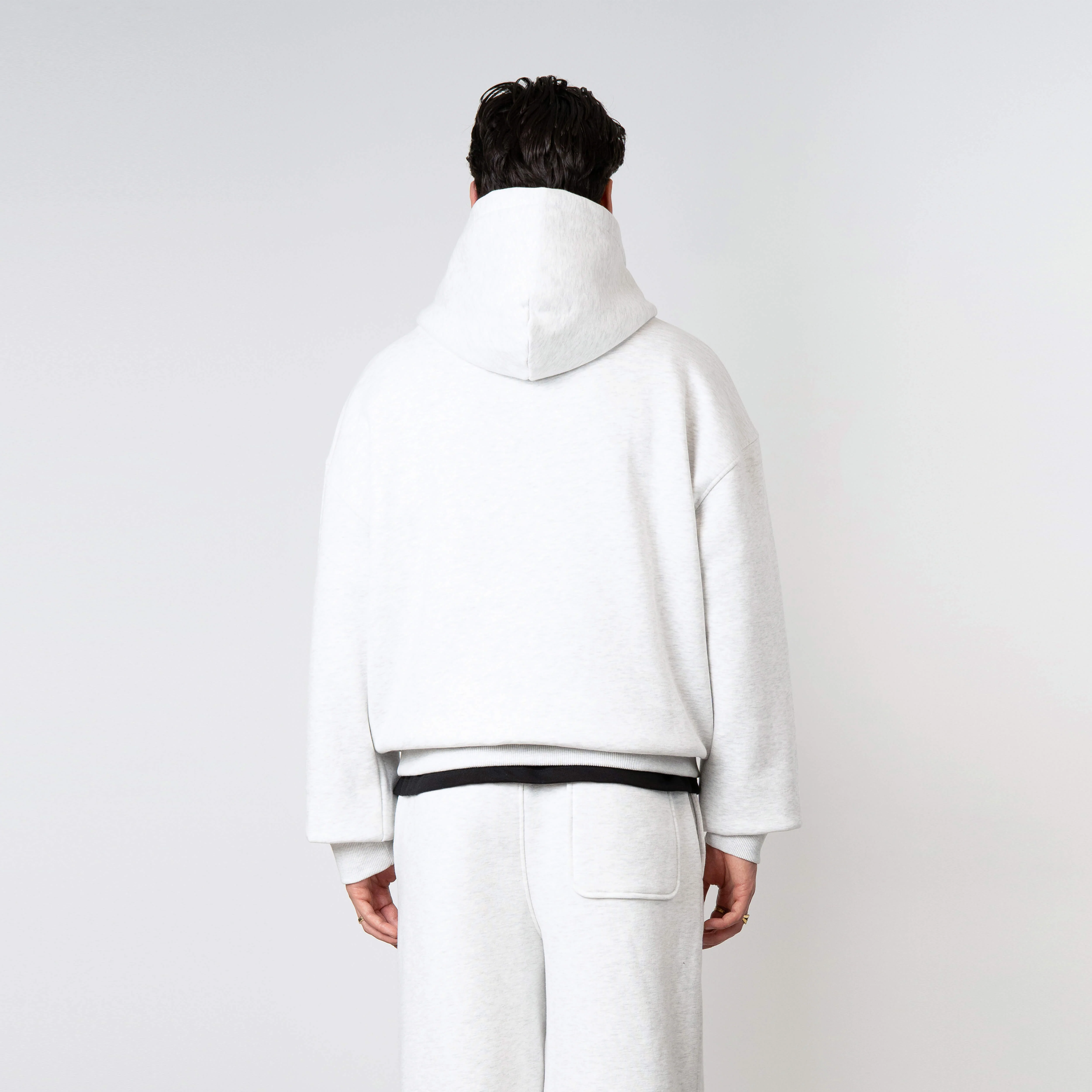 BLANK HOODIE | GREY MELEE - Image 7