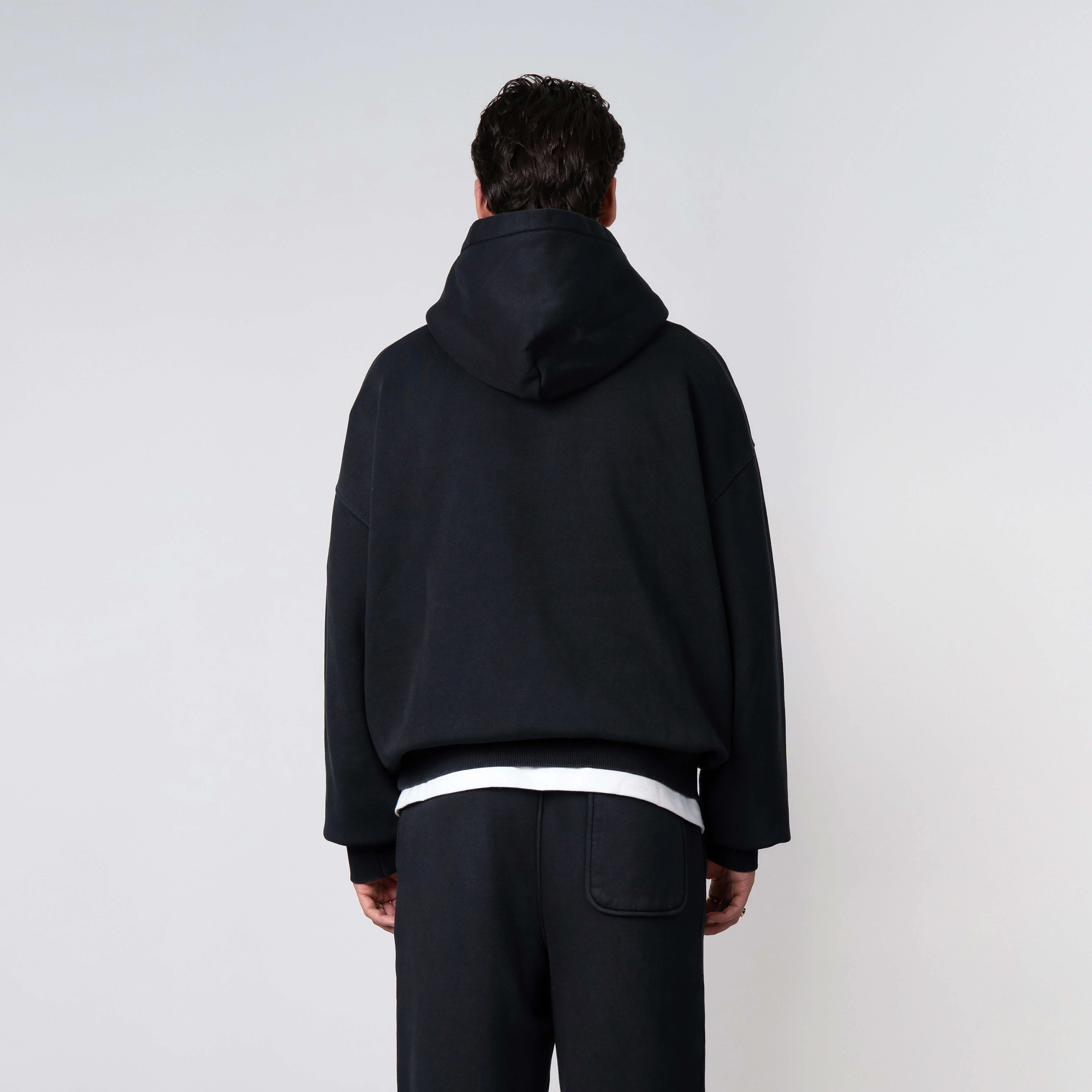 BLANK HOODIE | WASHED BLACK - Image 7