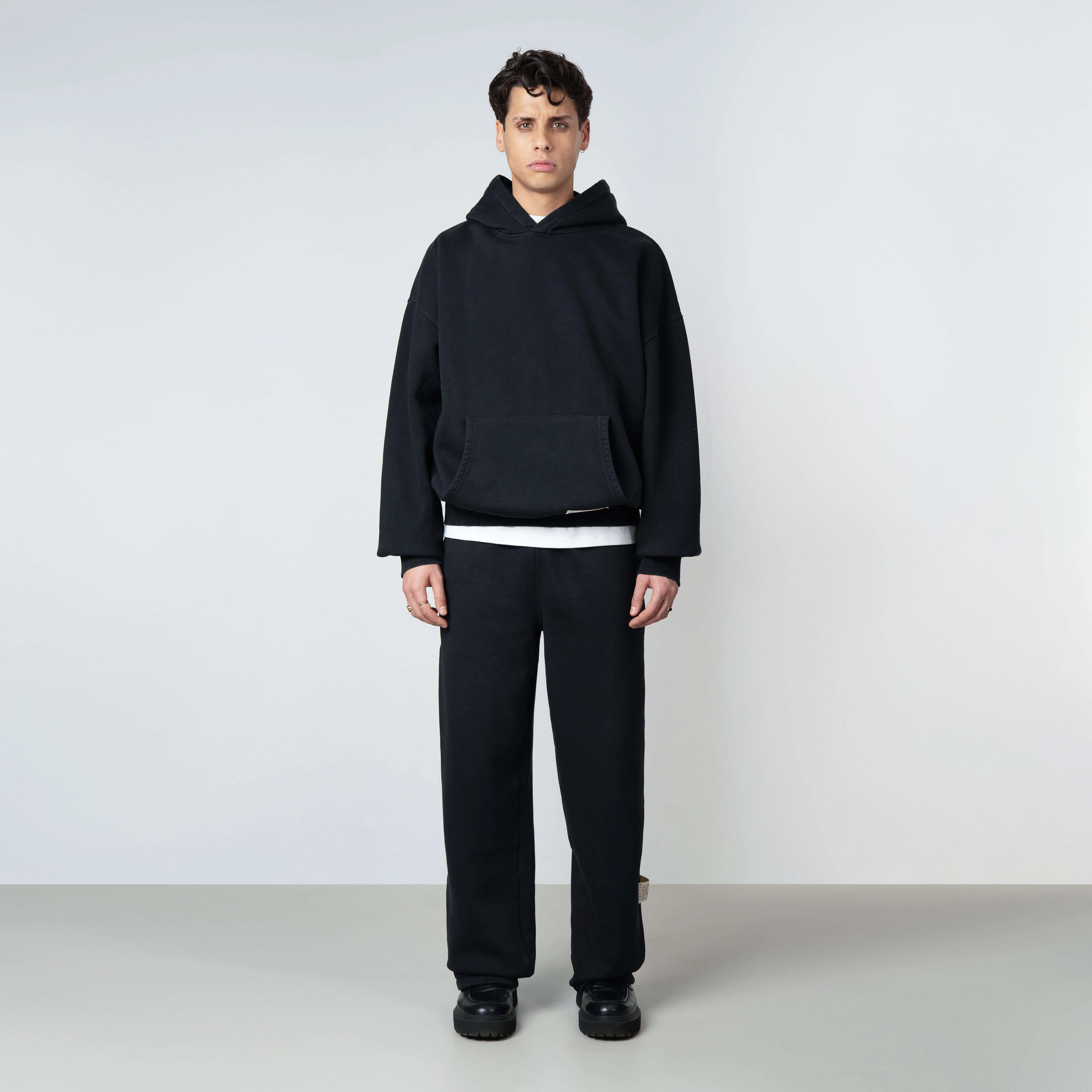 BLANK HOODIE | WASHED BLACK - Image 8