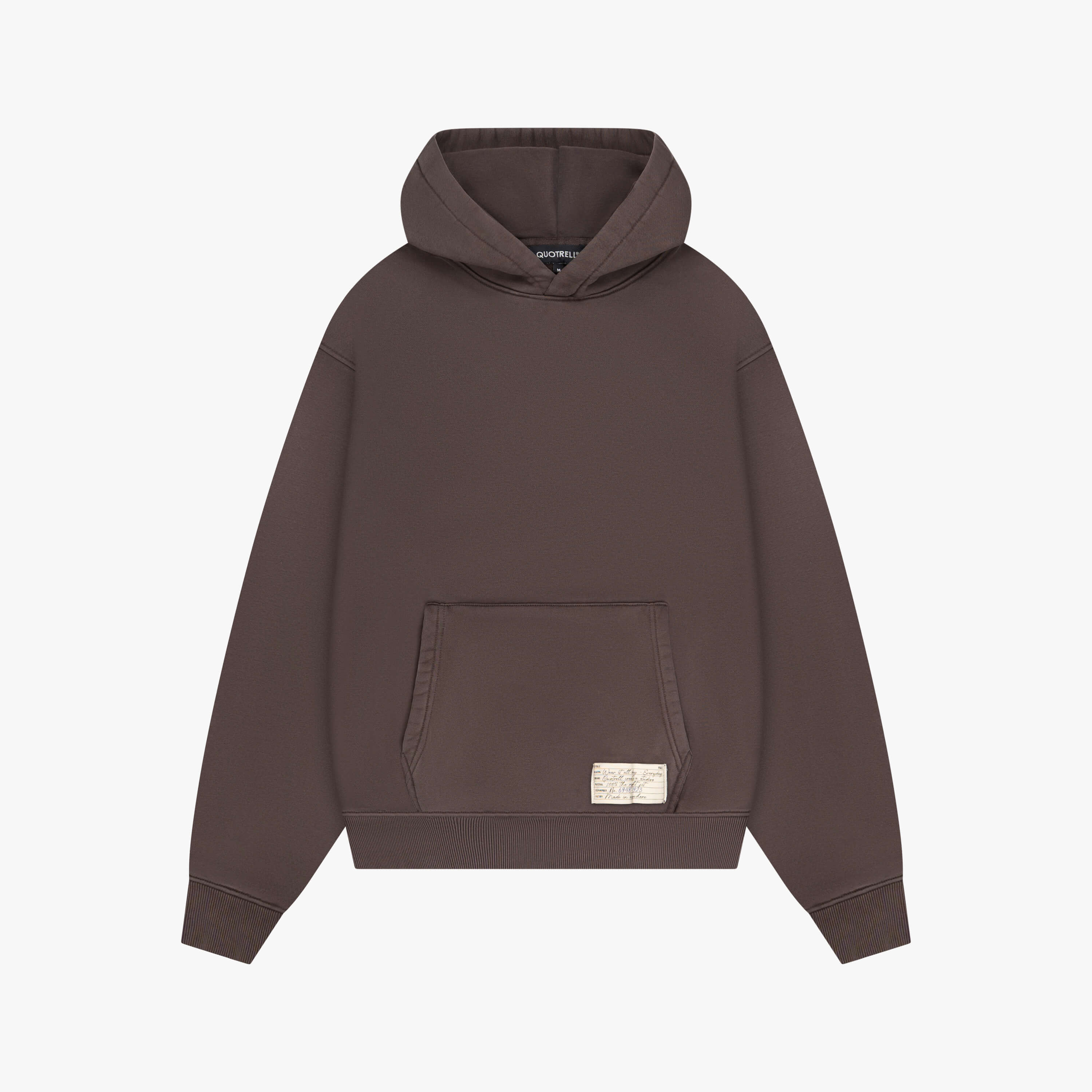 BLANK HOODIE | WASHED BROWN - Image 11