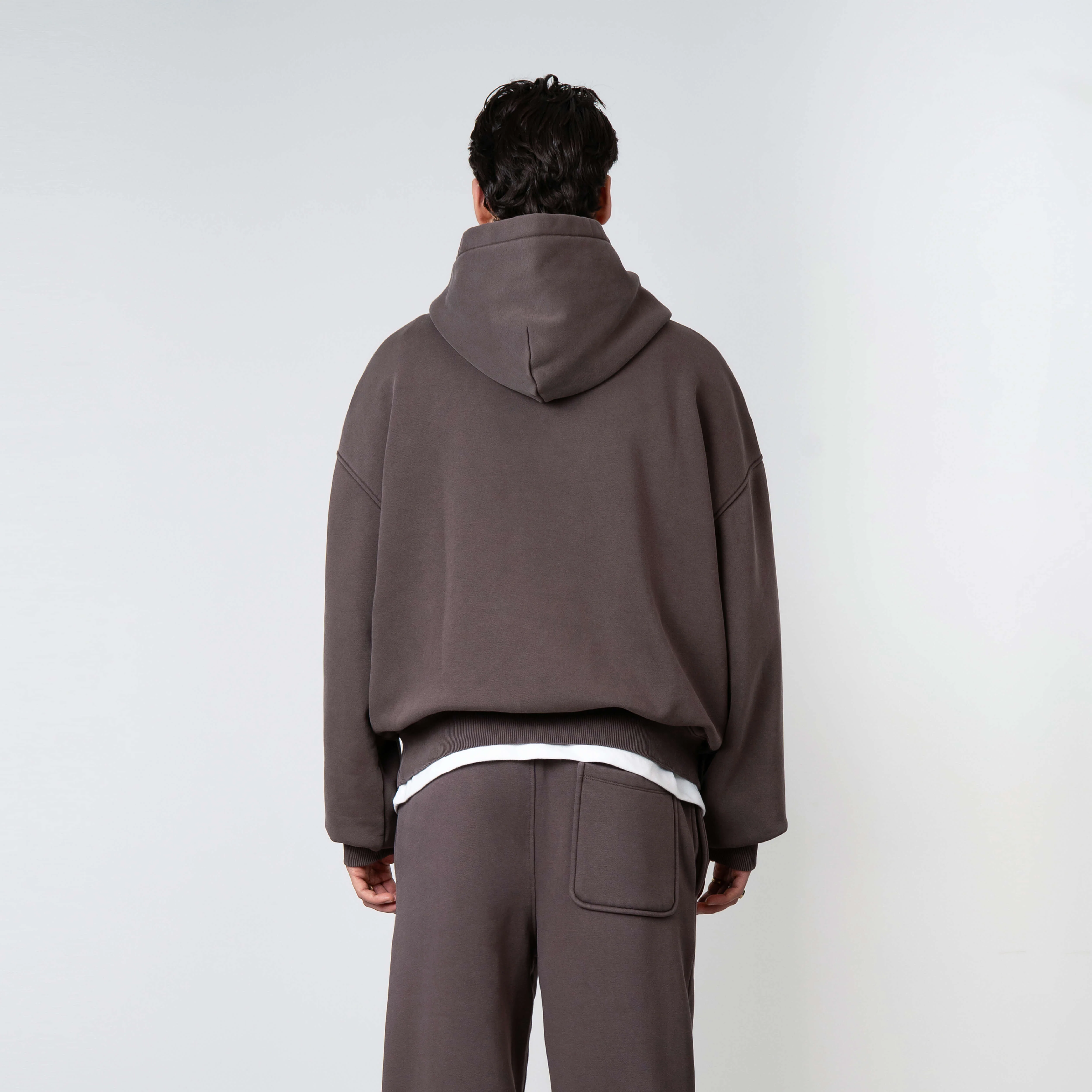 BLANK HOODIE | WASHED BROWN - Image 8