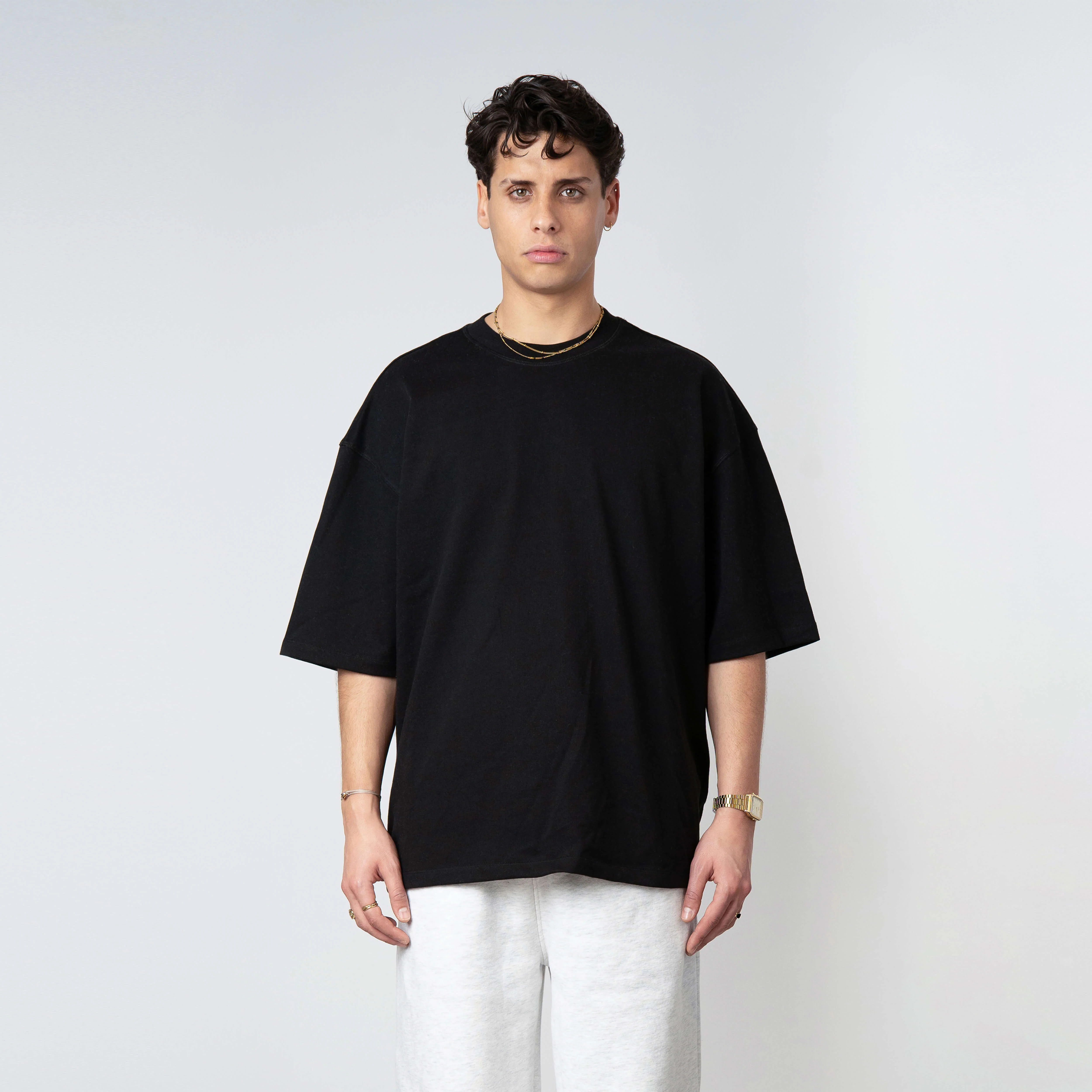 BLANK TEE | BLACK - Image 6