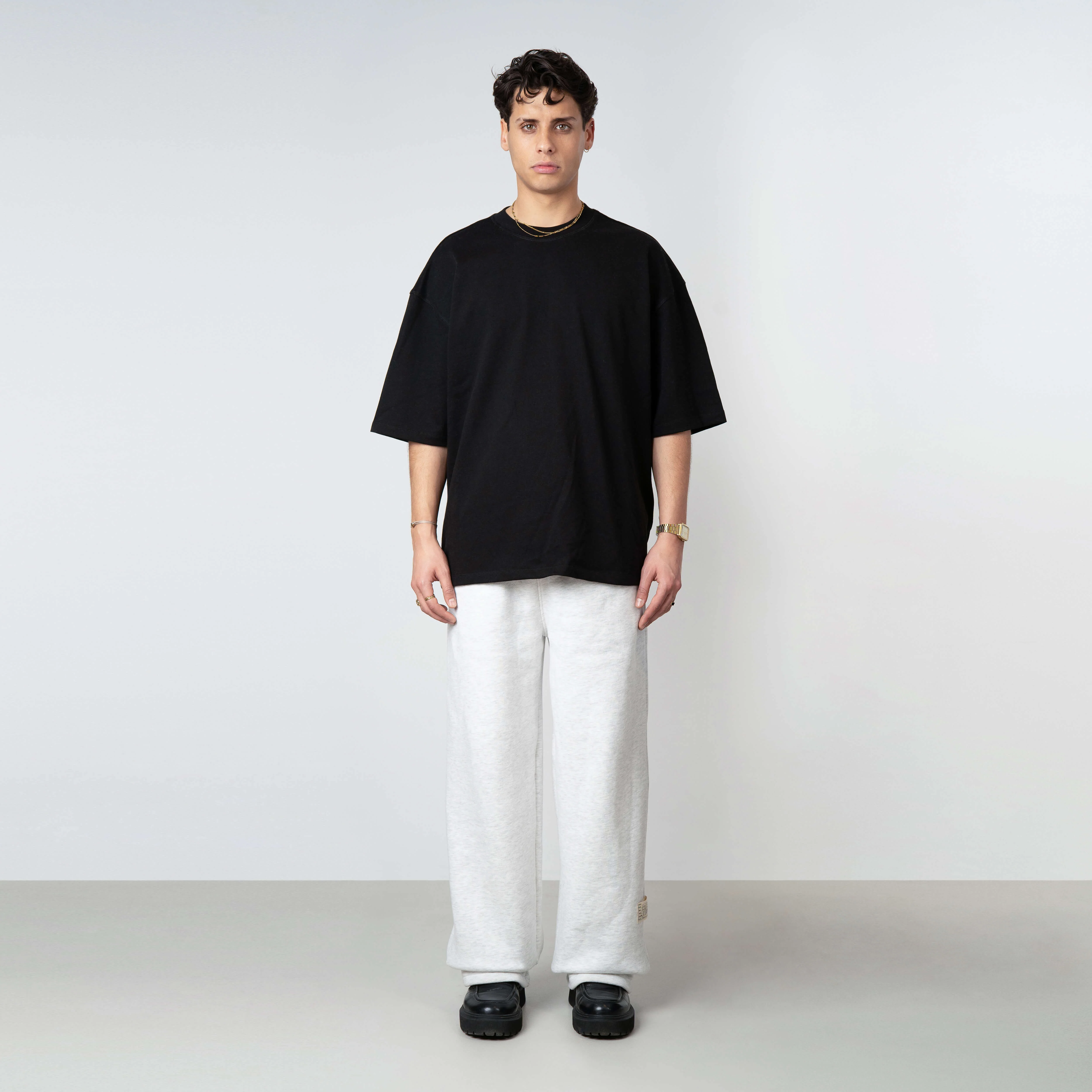 BLANK TEE | BLACK - Image 8