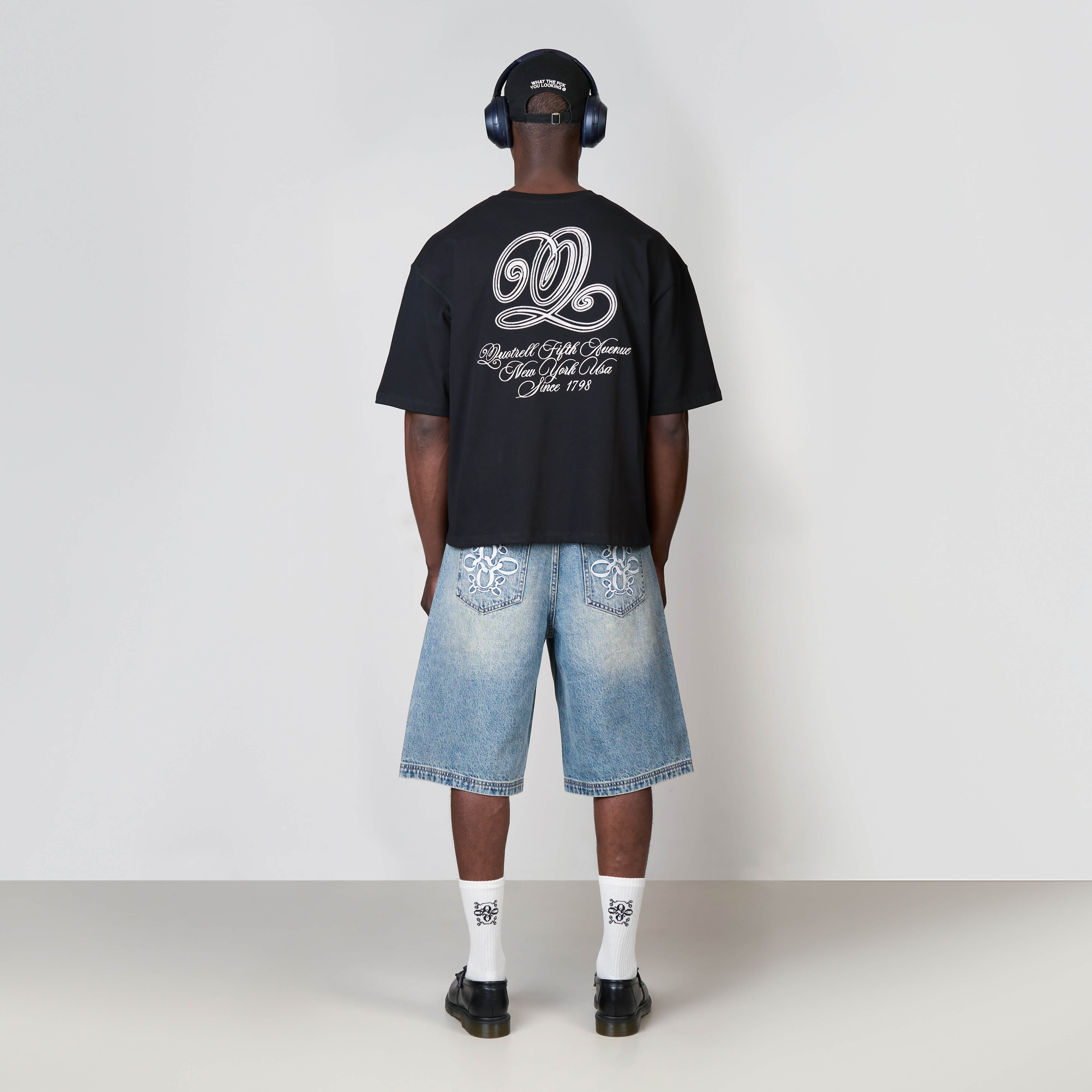 CHAIN TEE | BLACK/WHITE - Image 5
