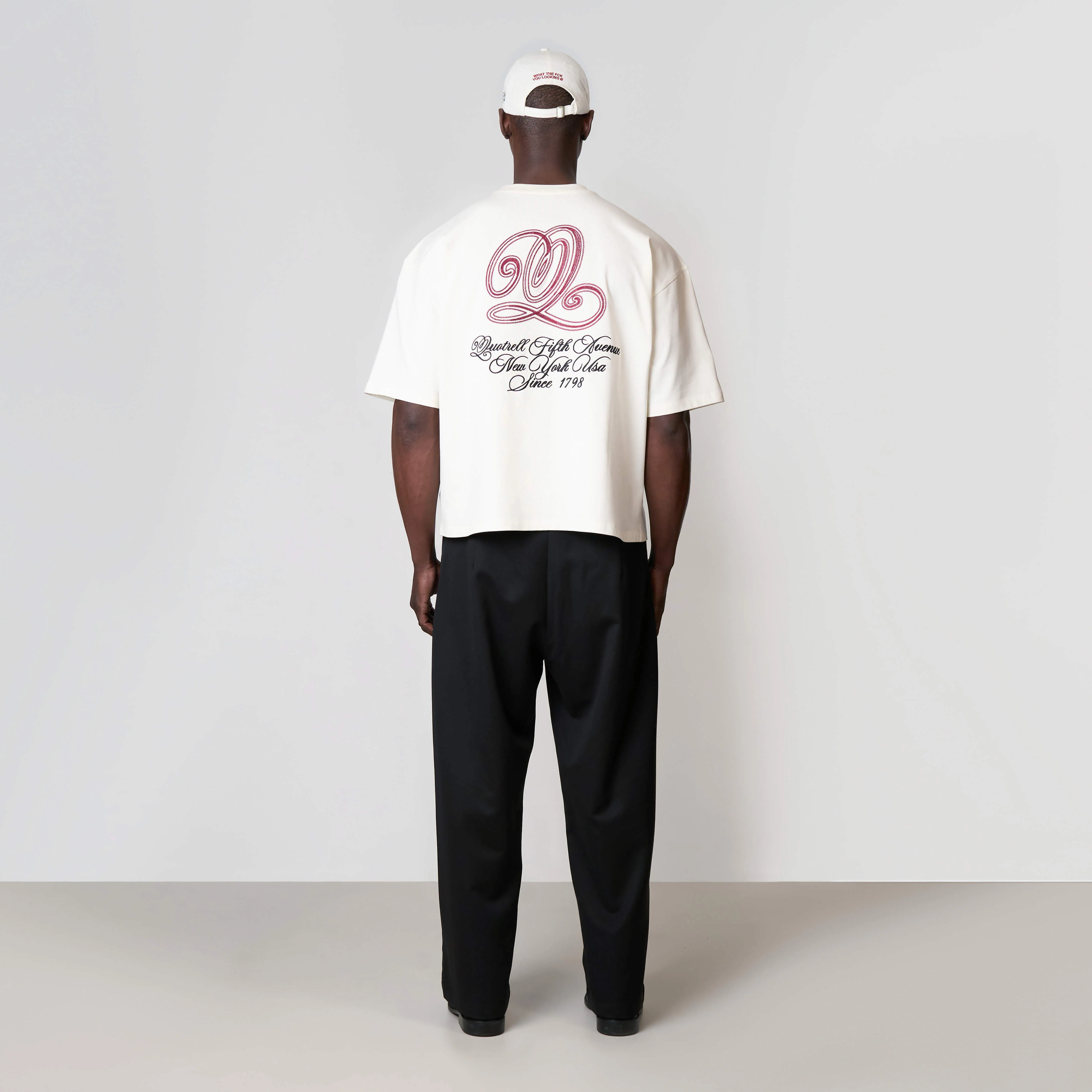 CHAIN TEE | OFF WHITE/RED - Image 5