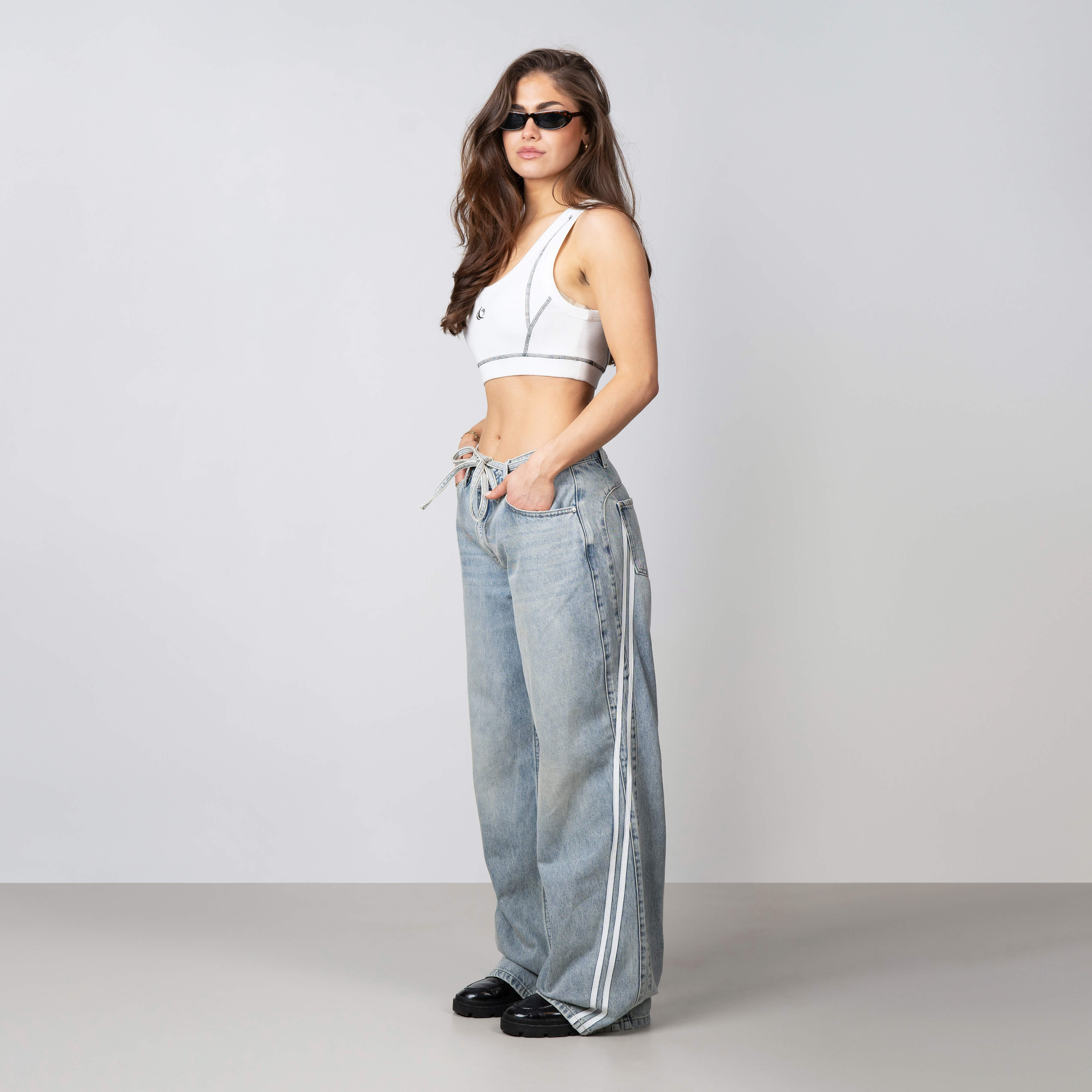 CLEO DENIM JEANS | LIGHT BLUE - Image 5