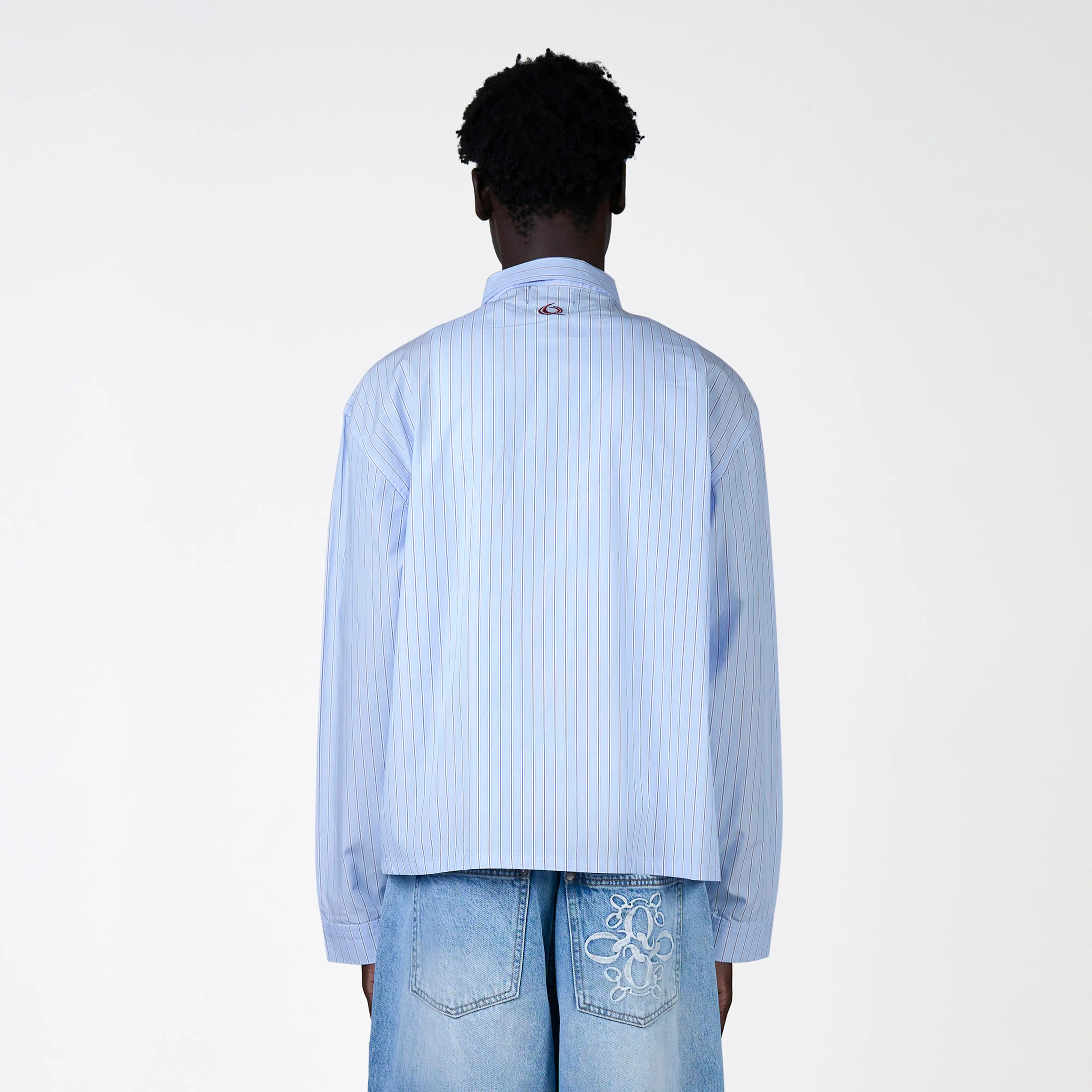CLUB SHIRT | BLUE STRIPED - Image 3