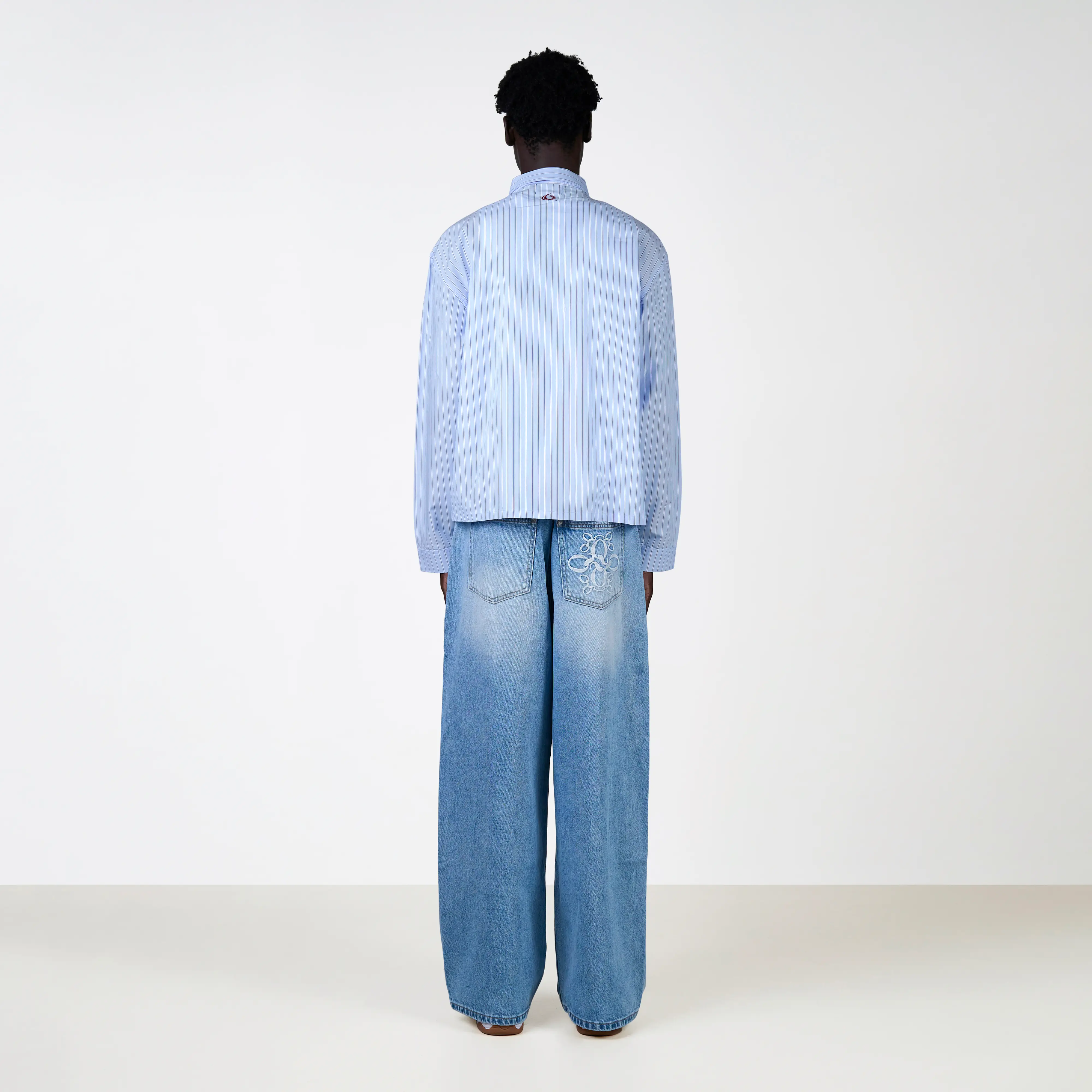 CLUB SHIRT | BLUE STRIPED - Image 5