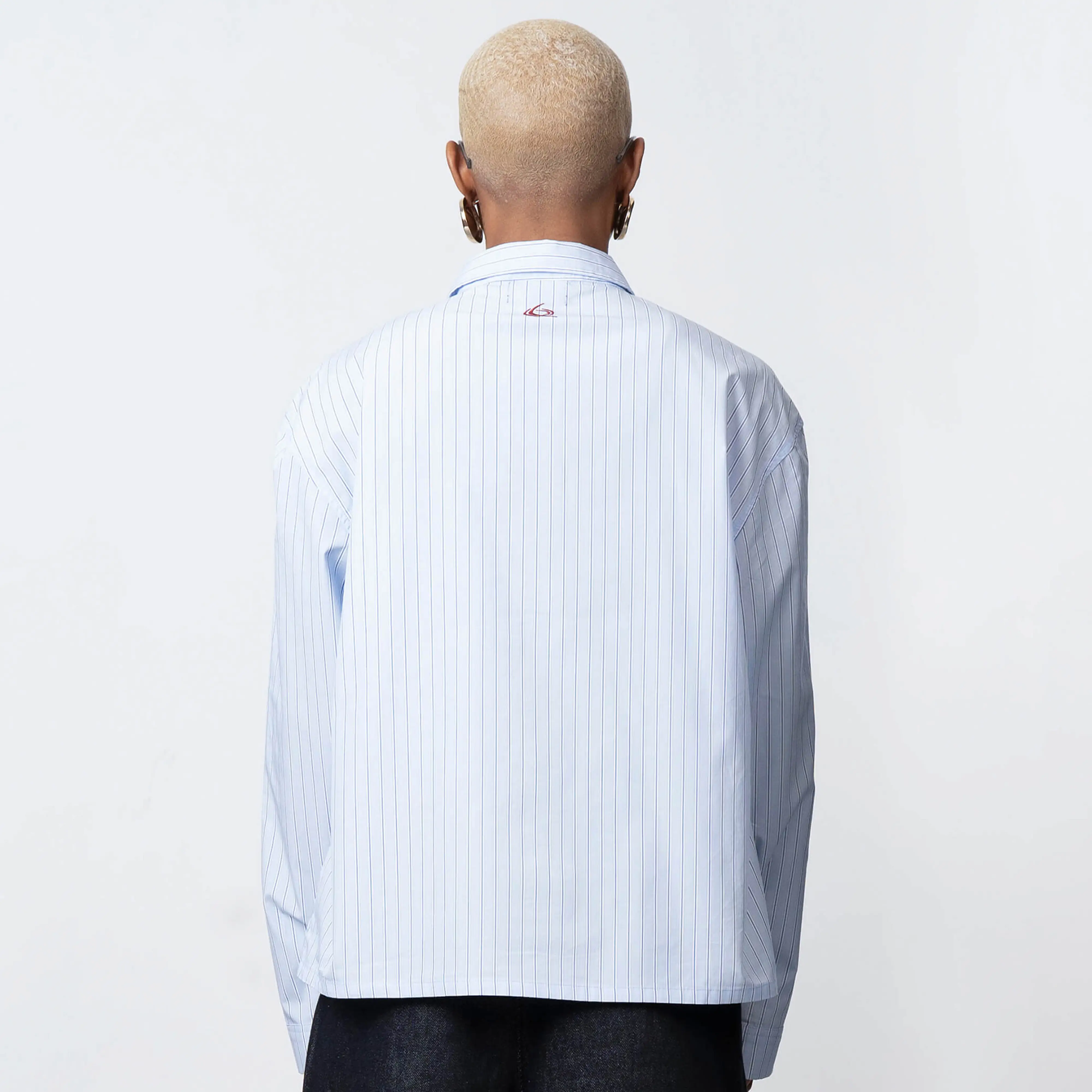 CLUB SHIRT | BLUE STRIPED - Image 7