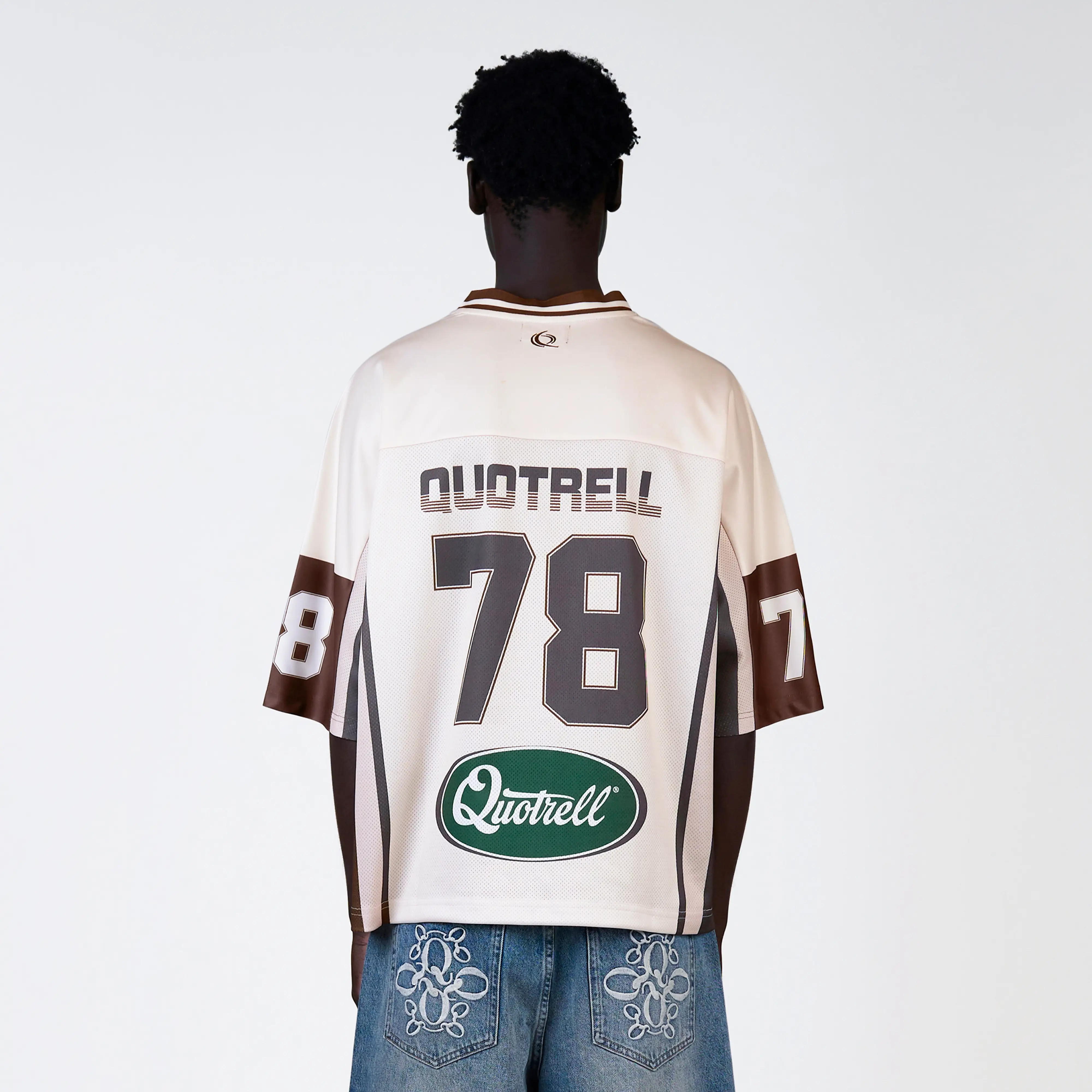 DARNELL MESH | BROWN/OFF WHITE - Image 3