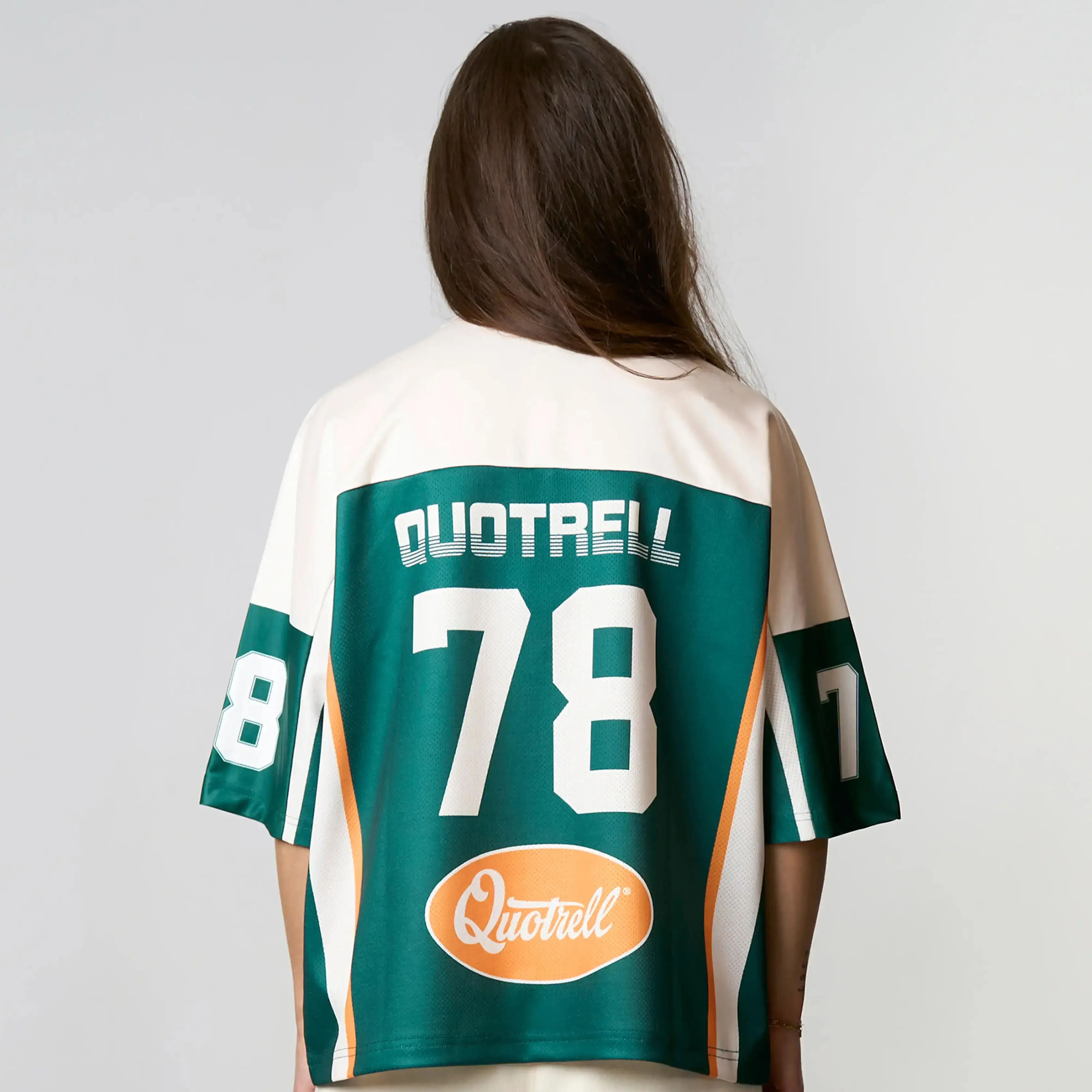 DARNELL MESH | PETROL/ORANGE - Image 4