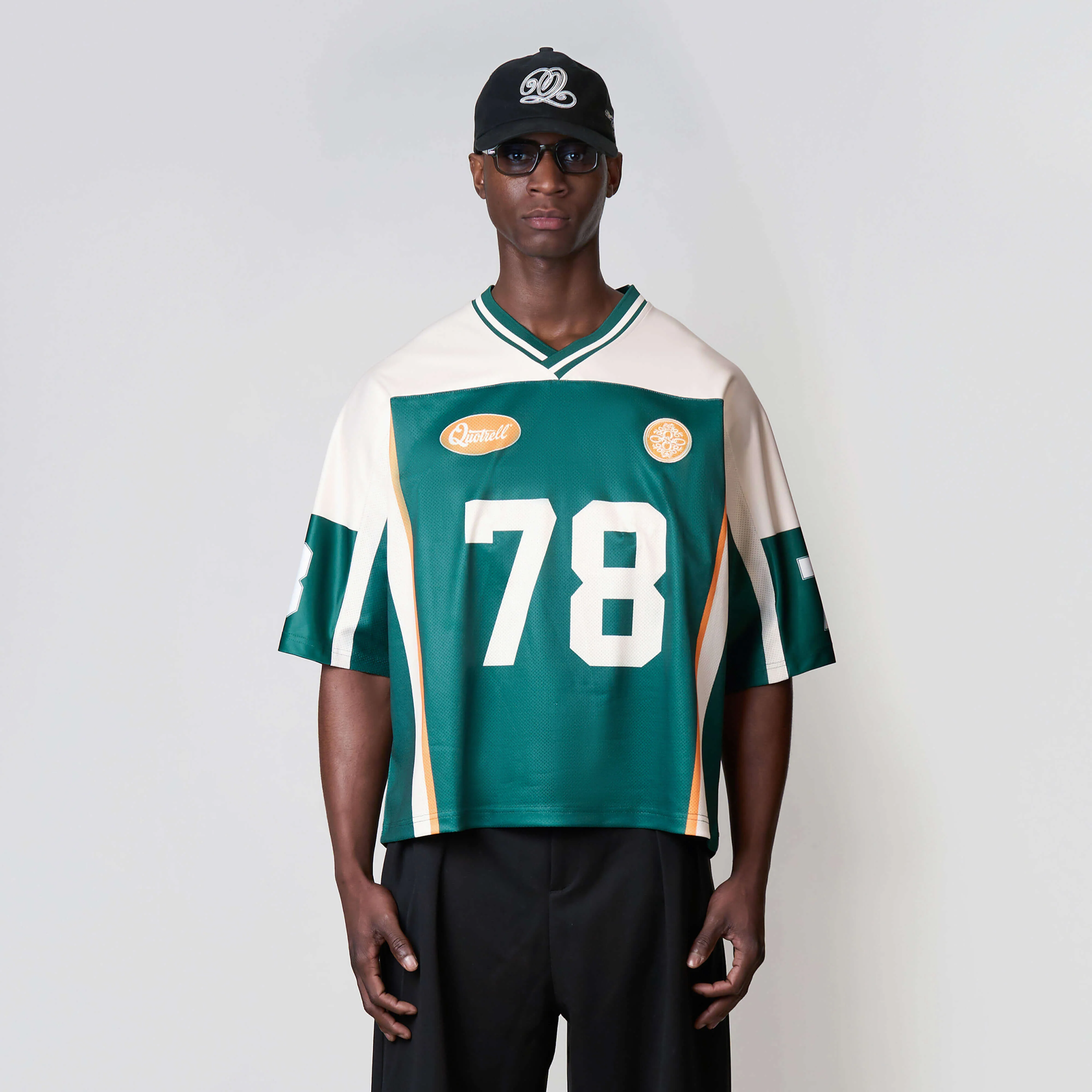 DARNELL MESH | PETROL/ORANGE - Image 8