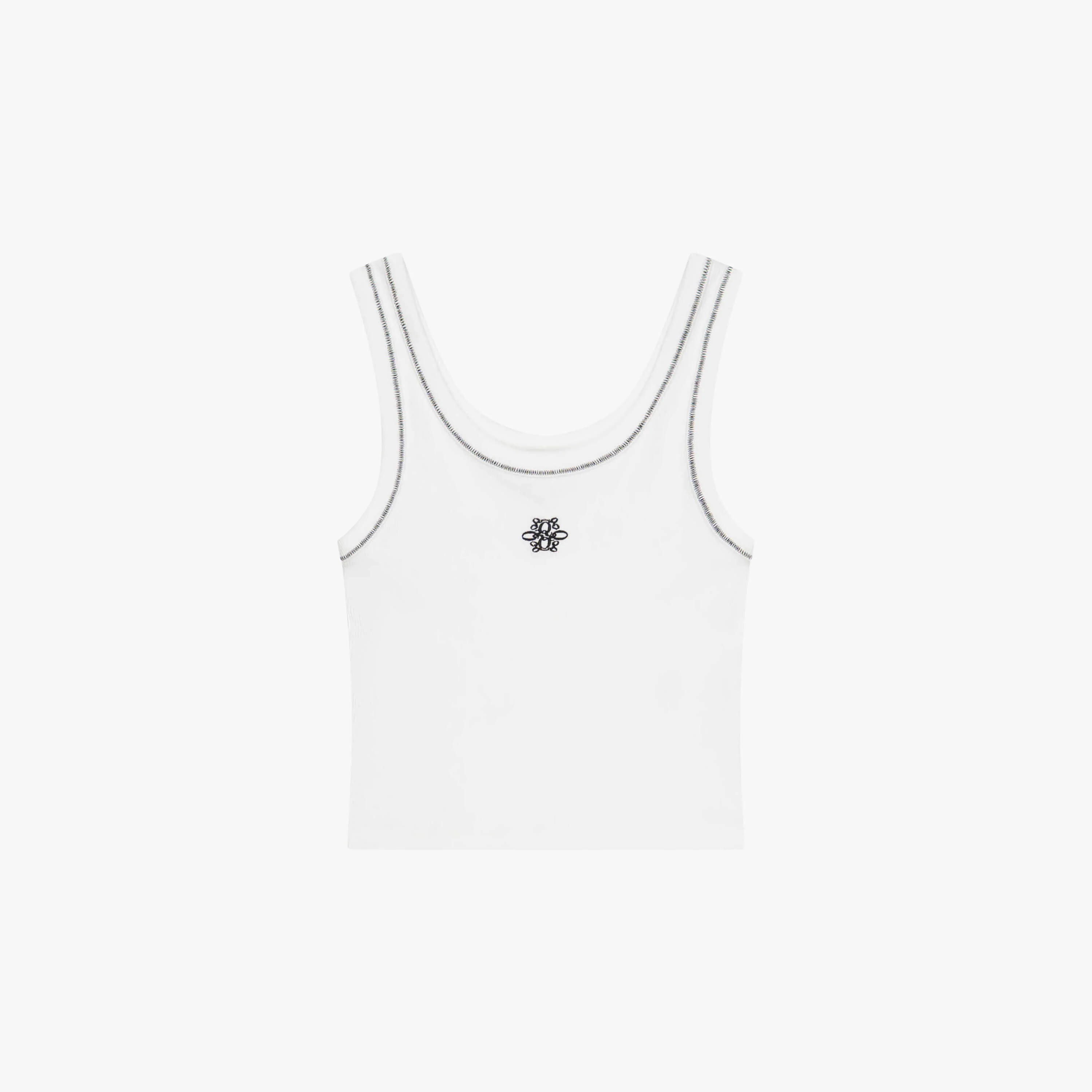 ELLE TOP | WHITE/BLACK - Image 6
