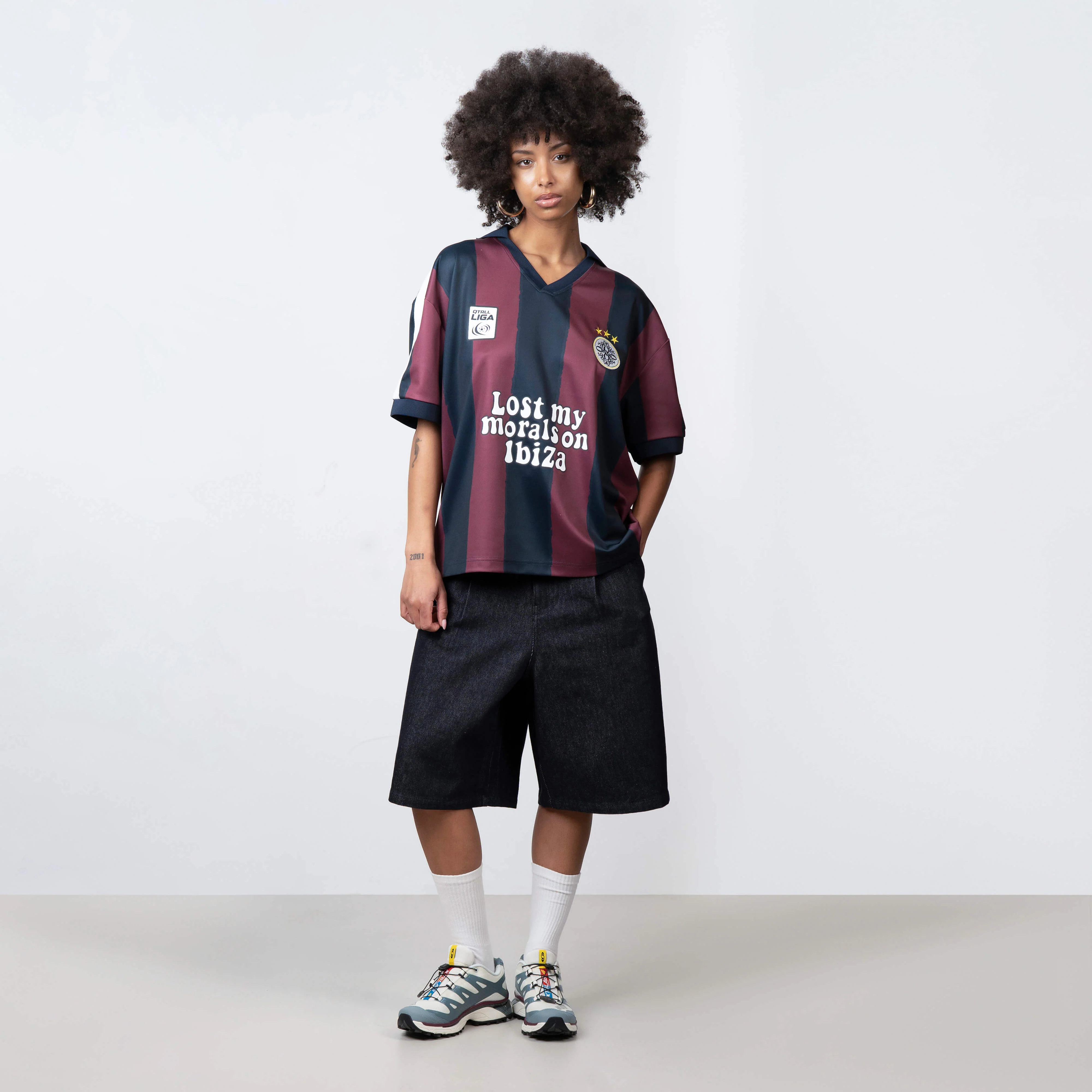 IBIZA JERSEY | BORDEAUX/NAVY - Image 7