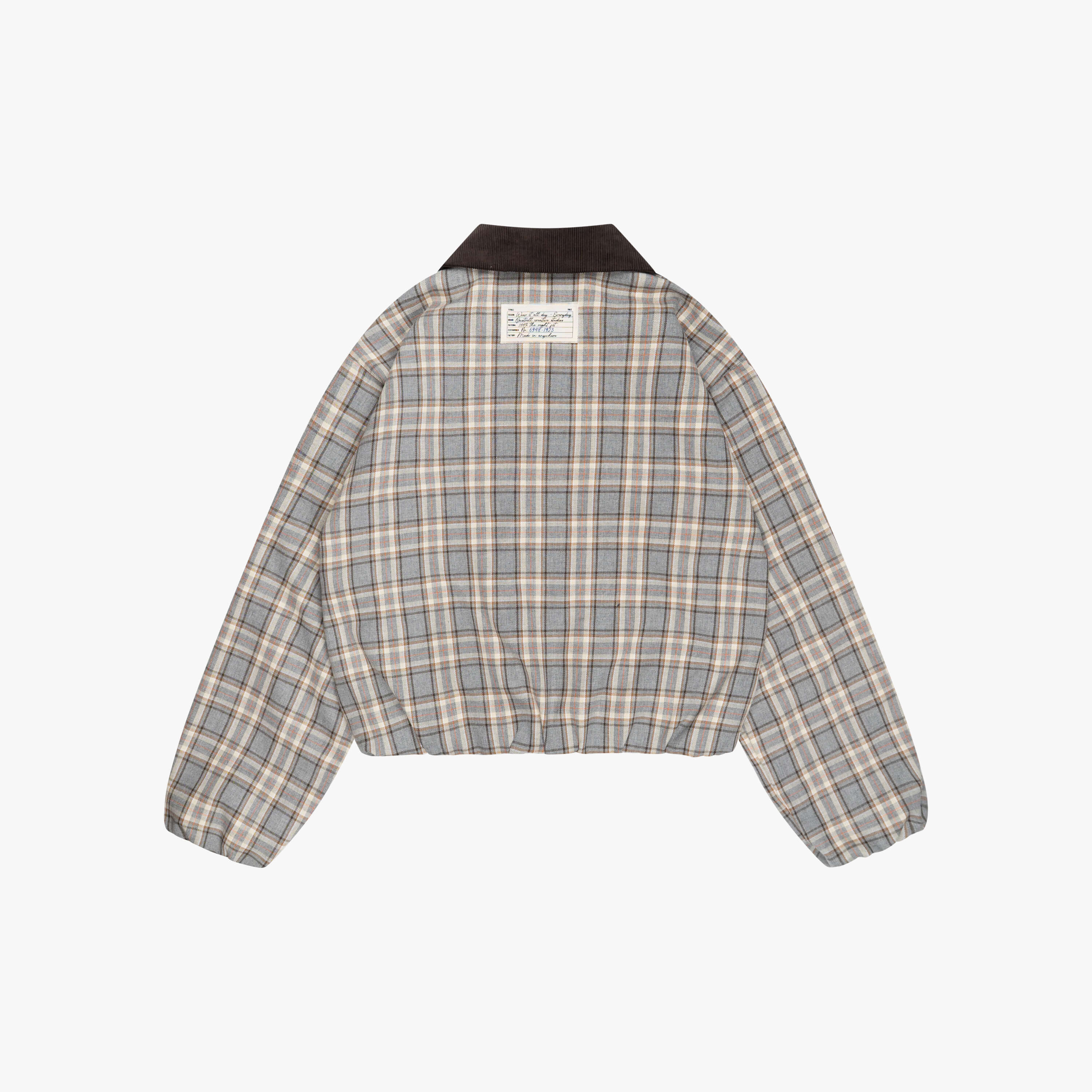INDIE JACKET | PLAID/BROWN - Image 7