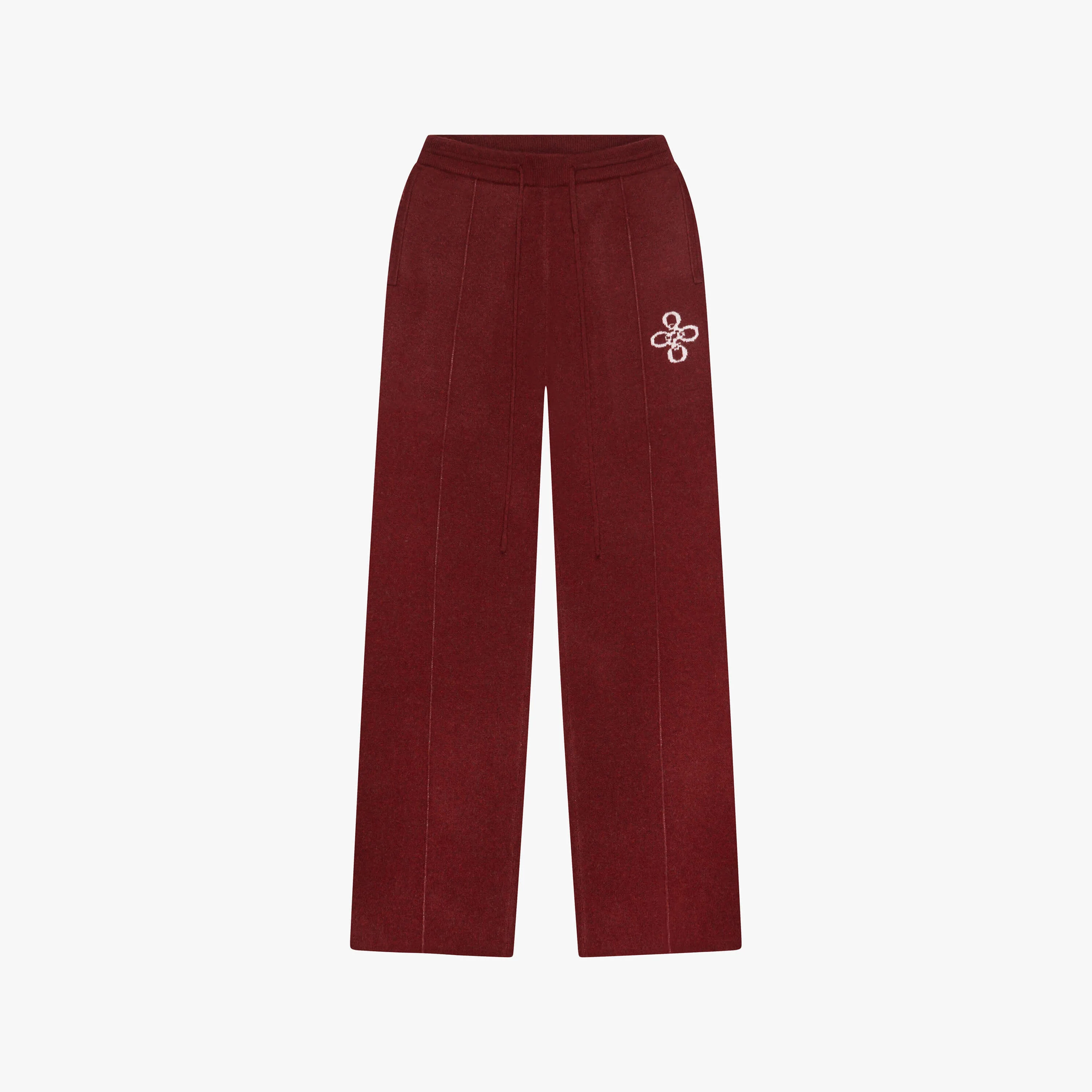 INSIGNIA KNITTED PANTS | BORDEAUX - Image 11