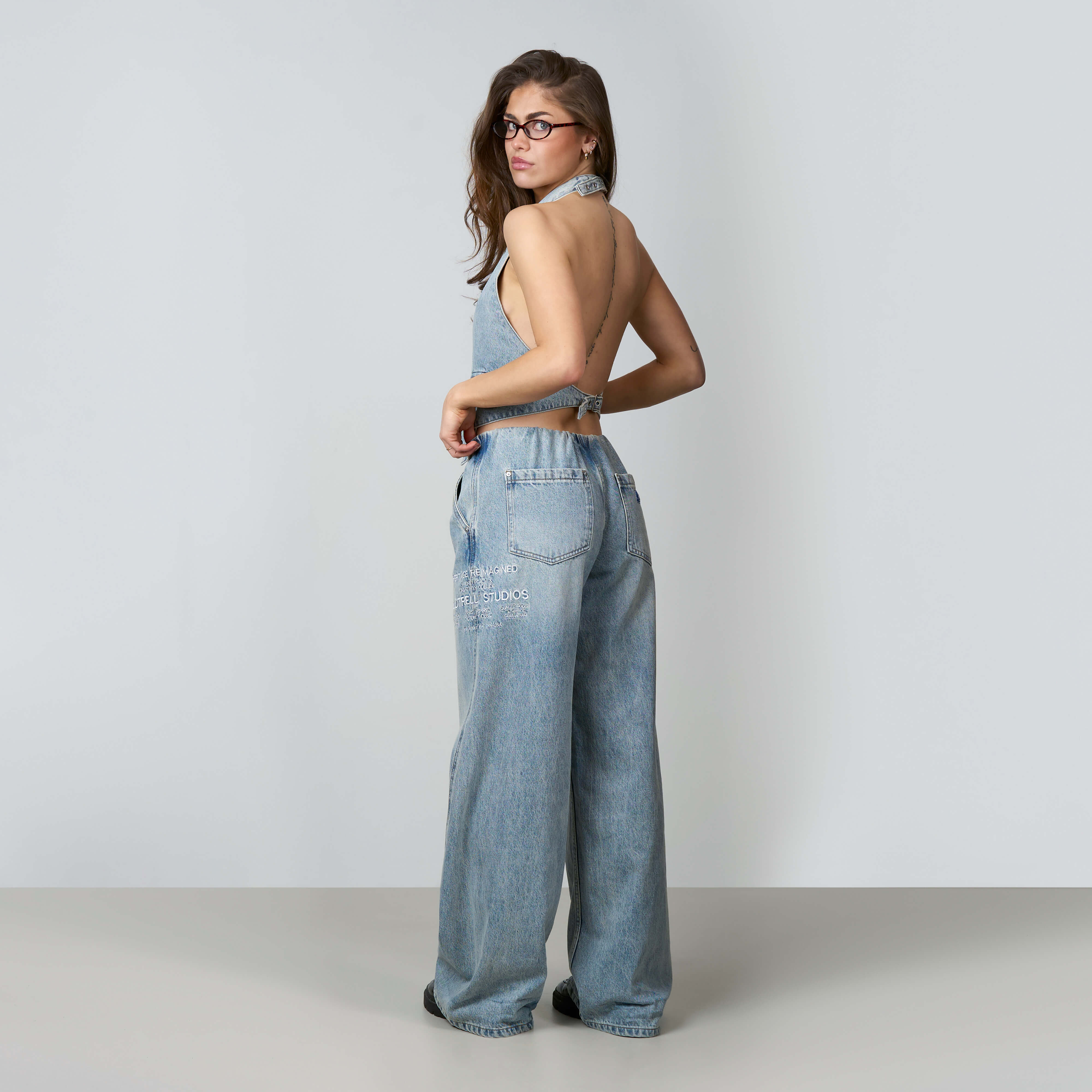 JAX DENIM TOP | LIGHT BLUE - Image 4