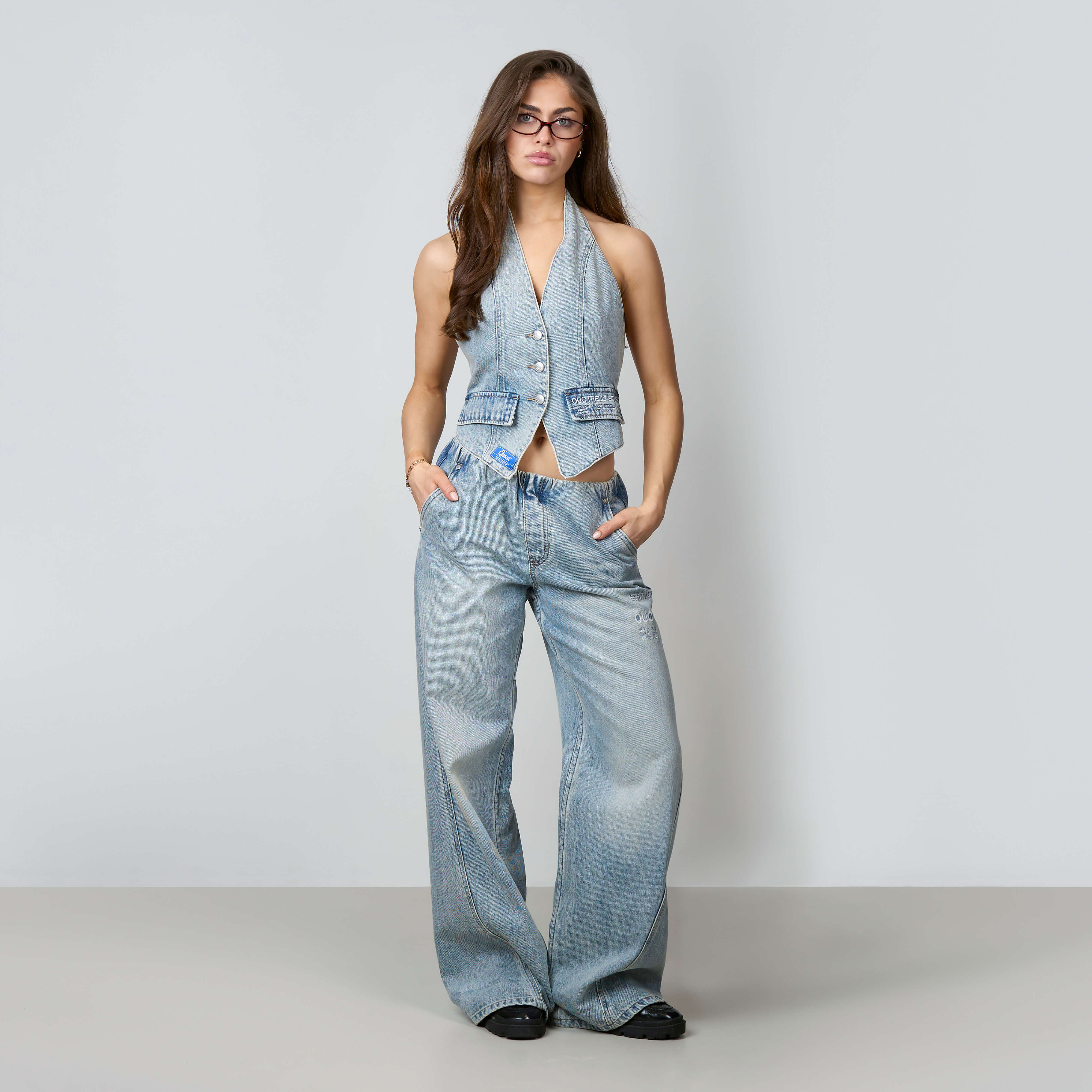 JAX DENIM TOP | LIGHT BLUE - Image 5