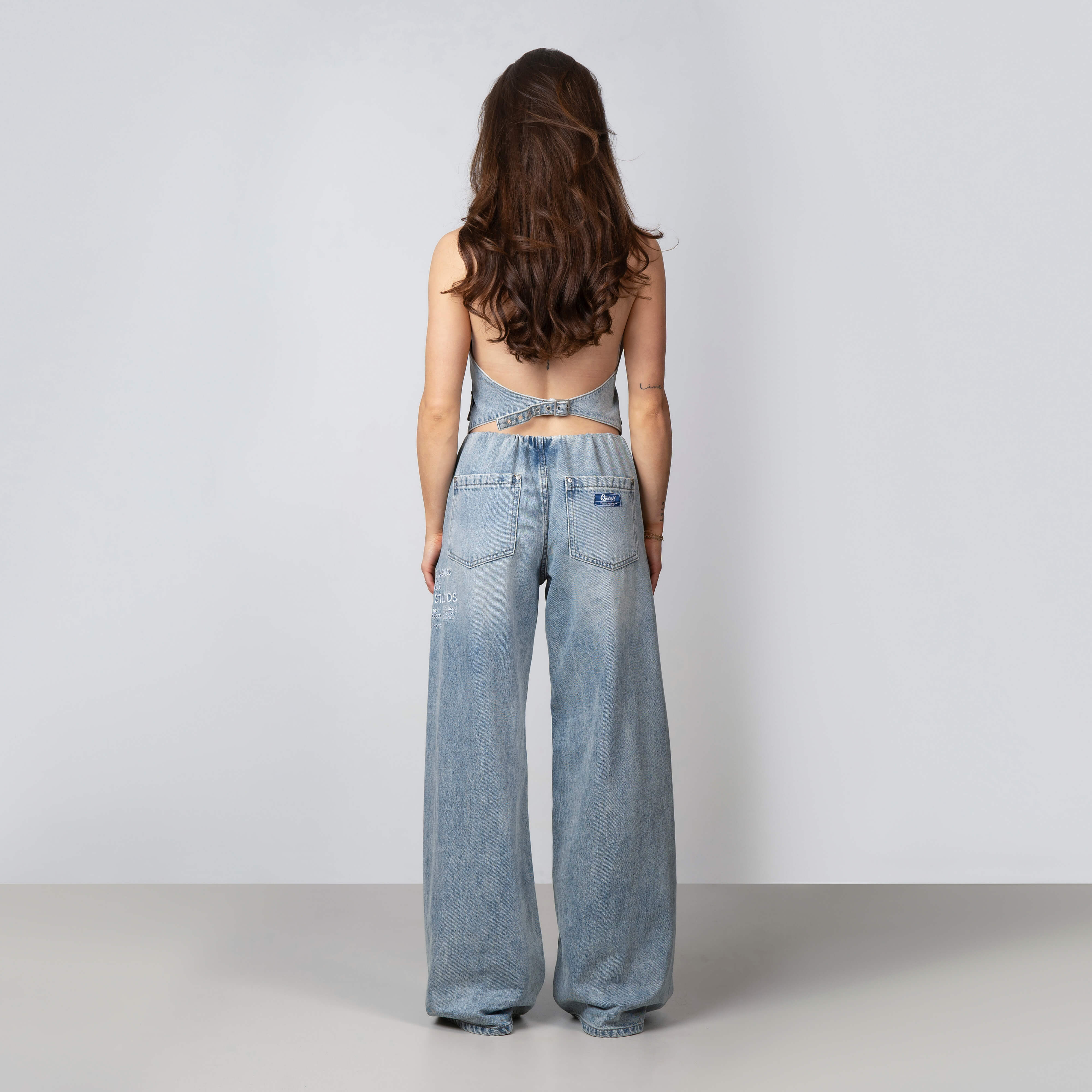 JAX DENIM TOP | LIGHT BLUE - Image 6