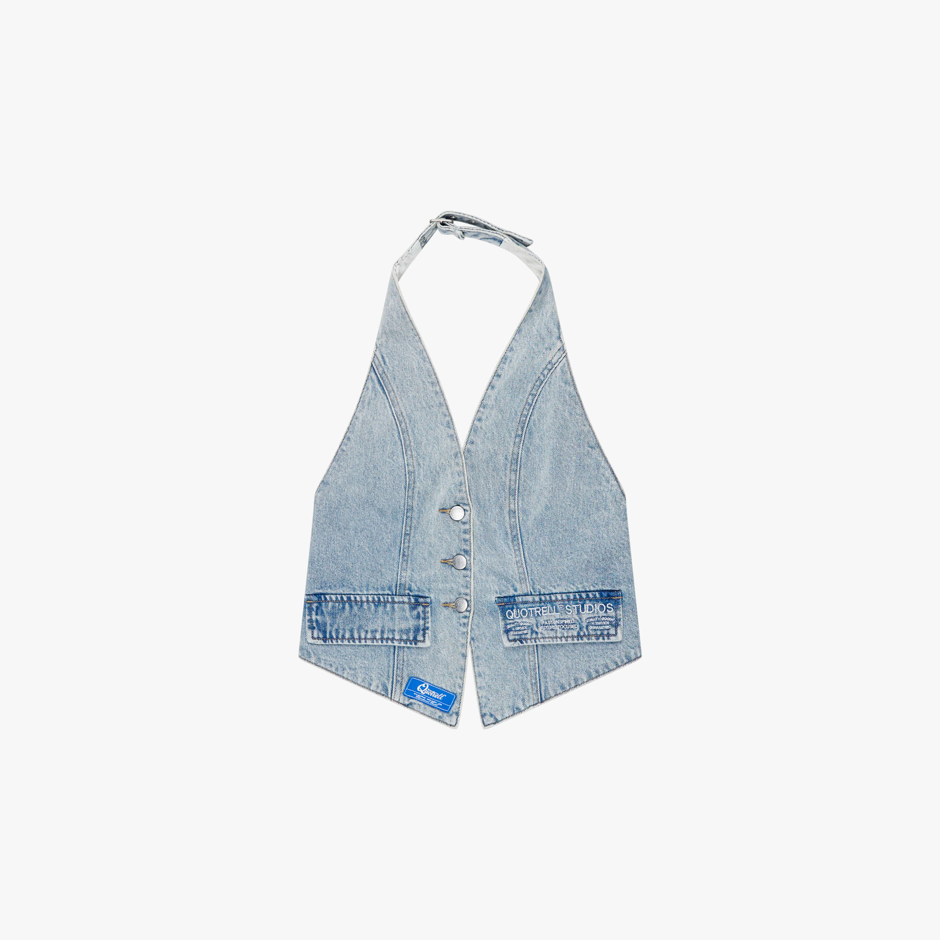 JAX DENIM TOP | LIGHT BLUE - Image 7