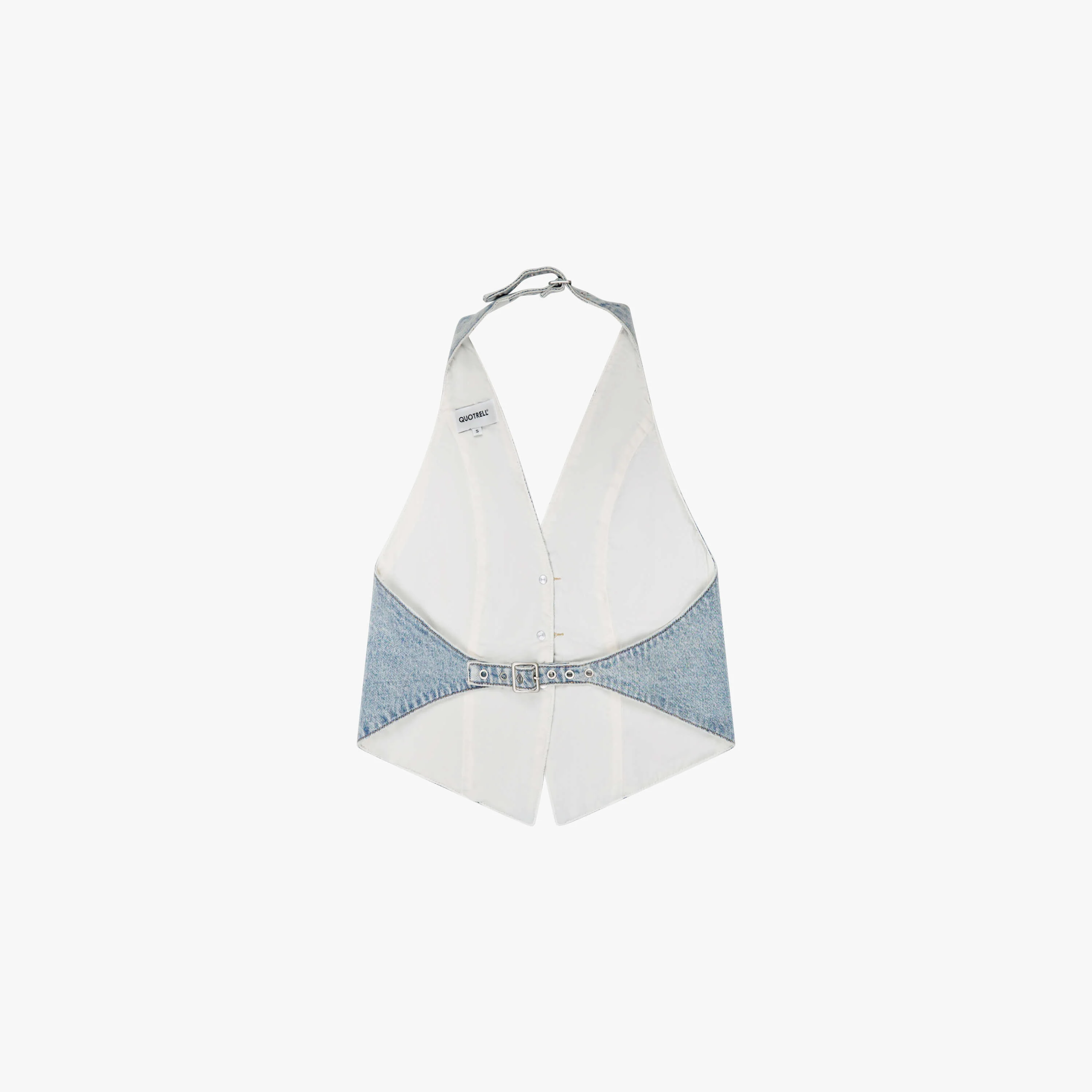 JAX DENIM TOP | LIGHT BLUE - Image 8
