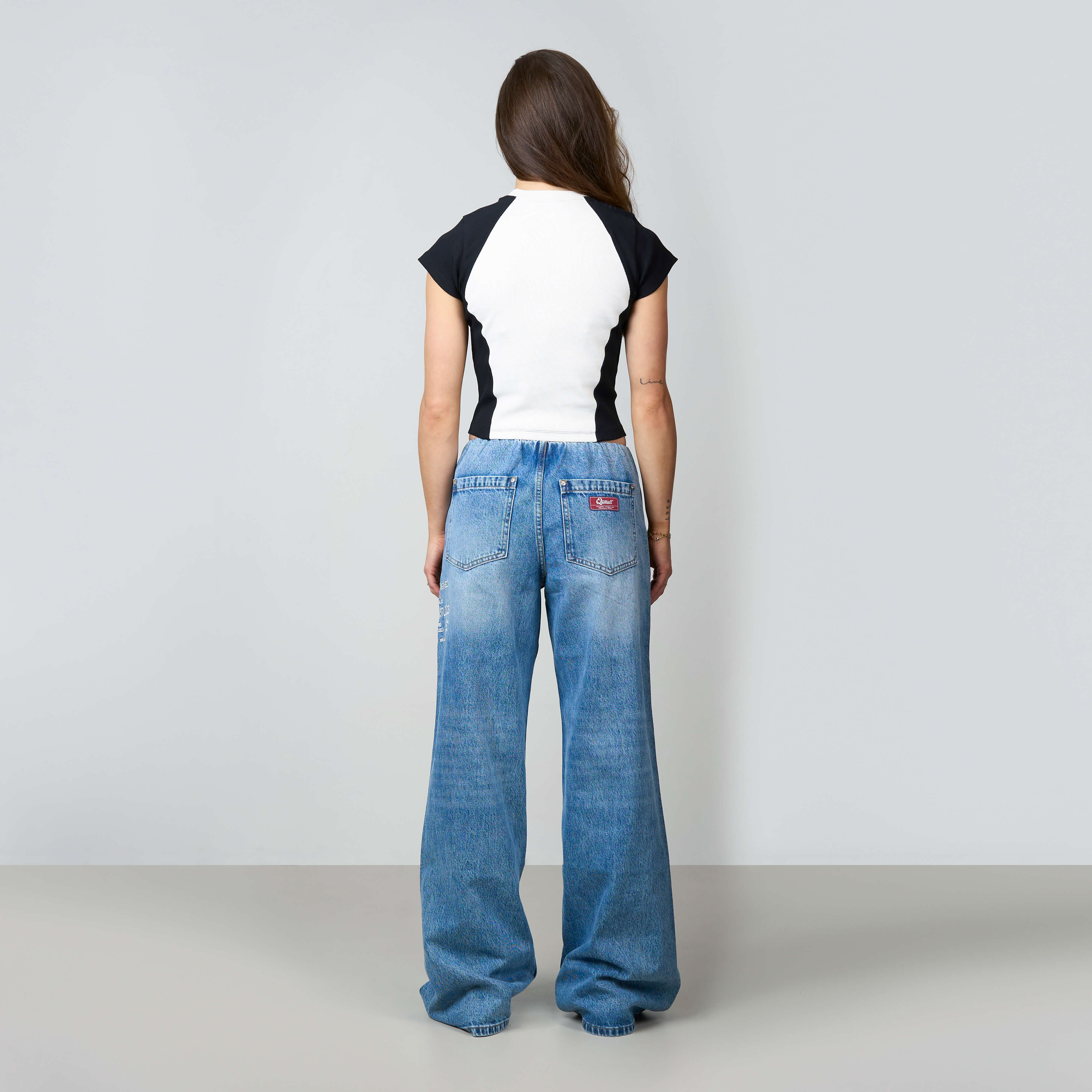 JUNO TOP | WHITE/BLACK - Image 6