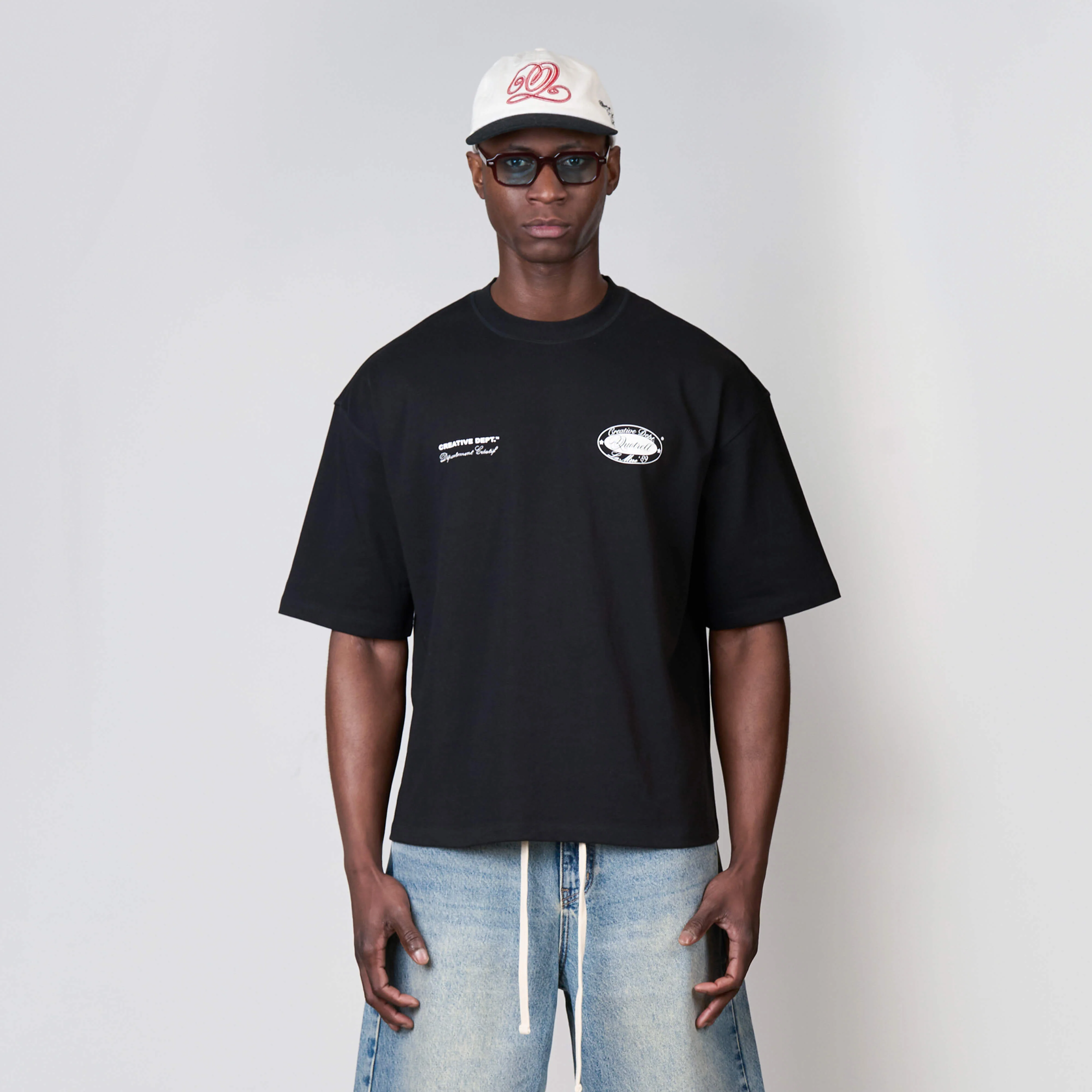 LA MERE TEE | BLACK/WHITE - Image 3