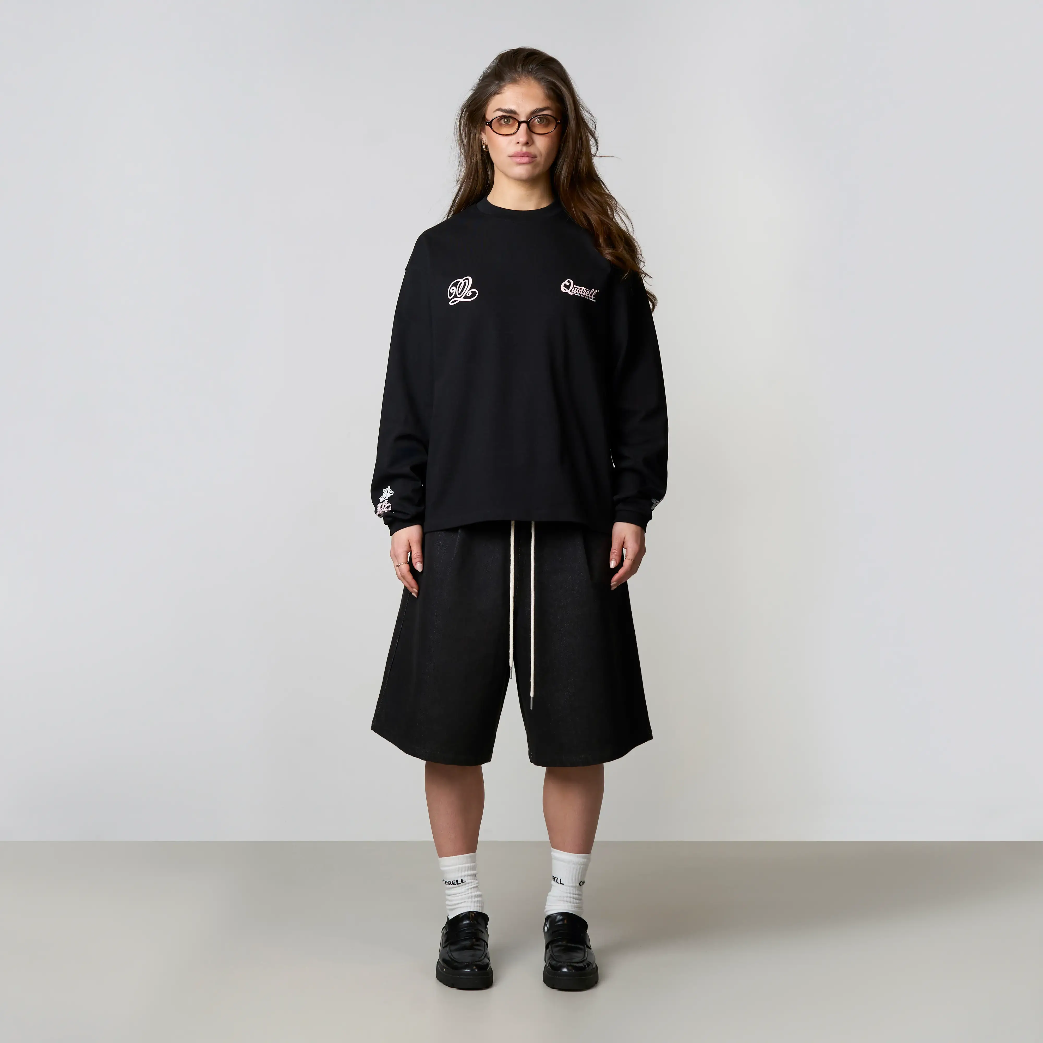 LOUIS LONGSLEEVE | BLACK/PINK - Image 4