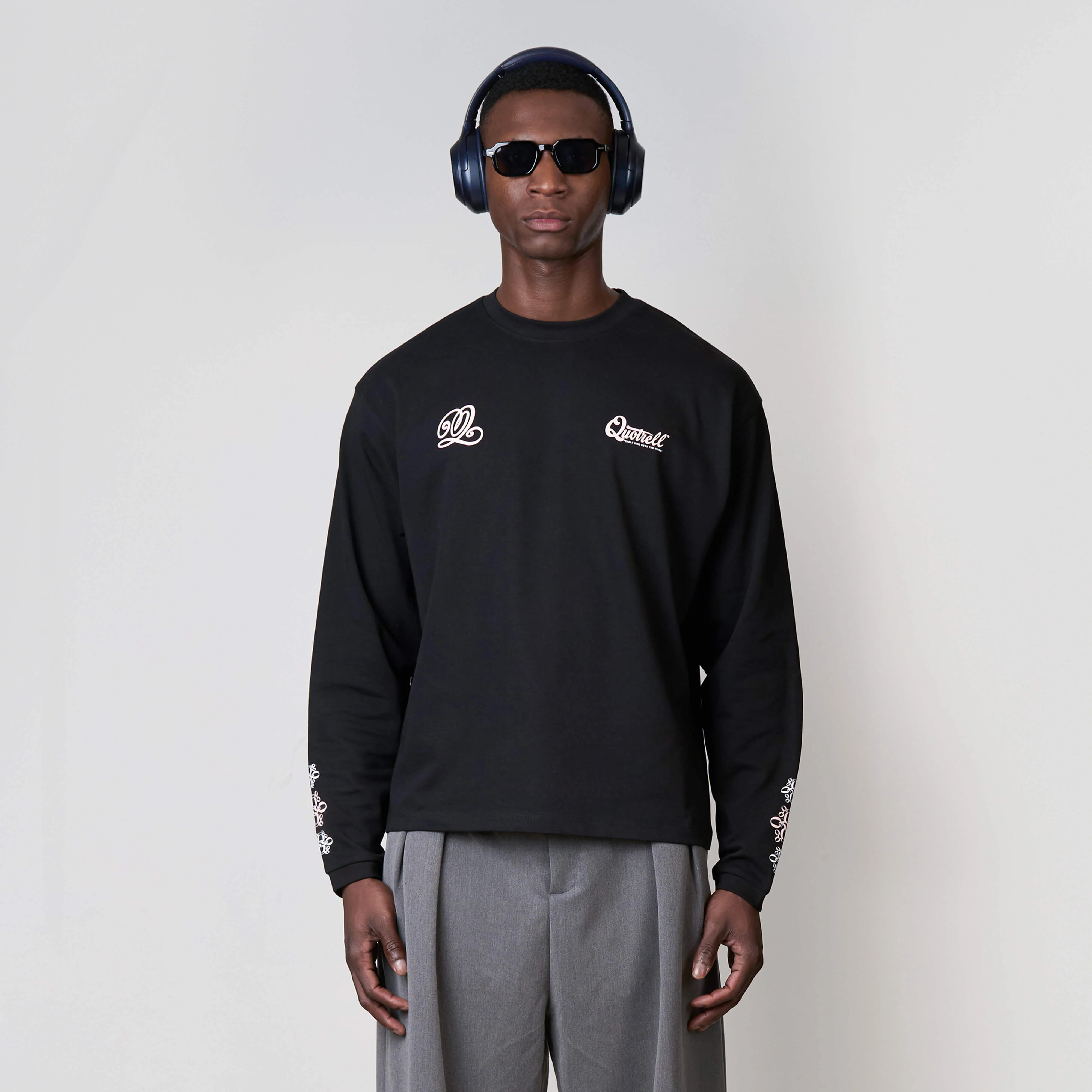 LOUIS LONGSLEEVE | BLACK/PINK - Image 7