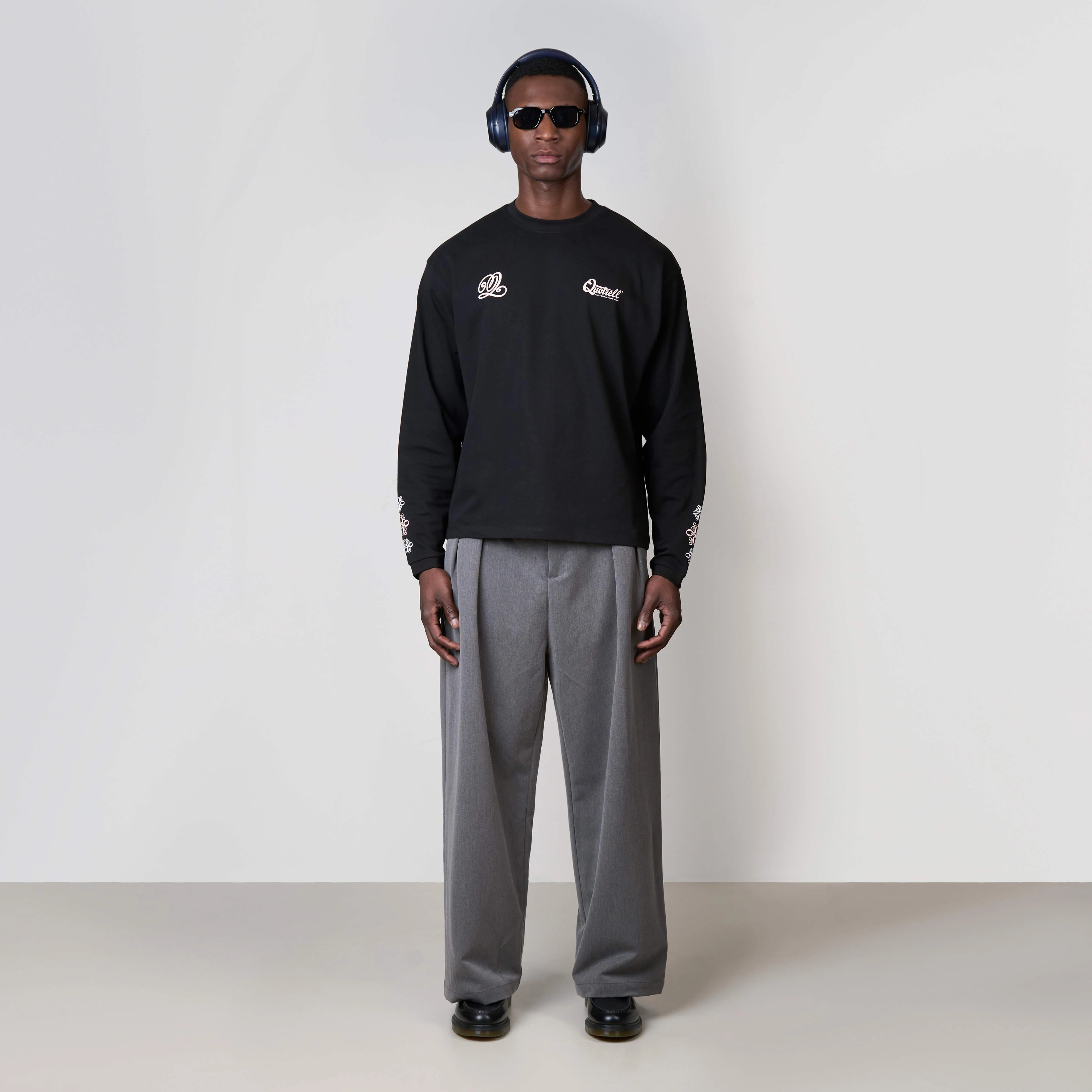 LOUIS LONGSLEEVE | BLACK/PINK - Image 8