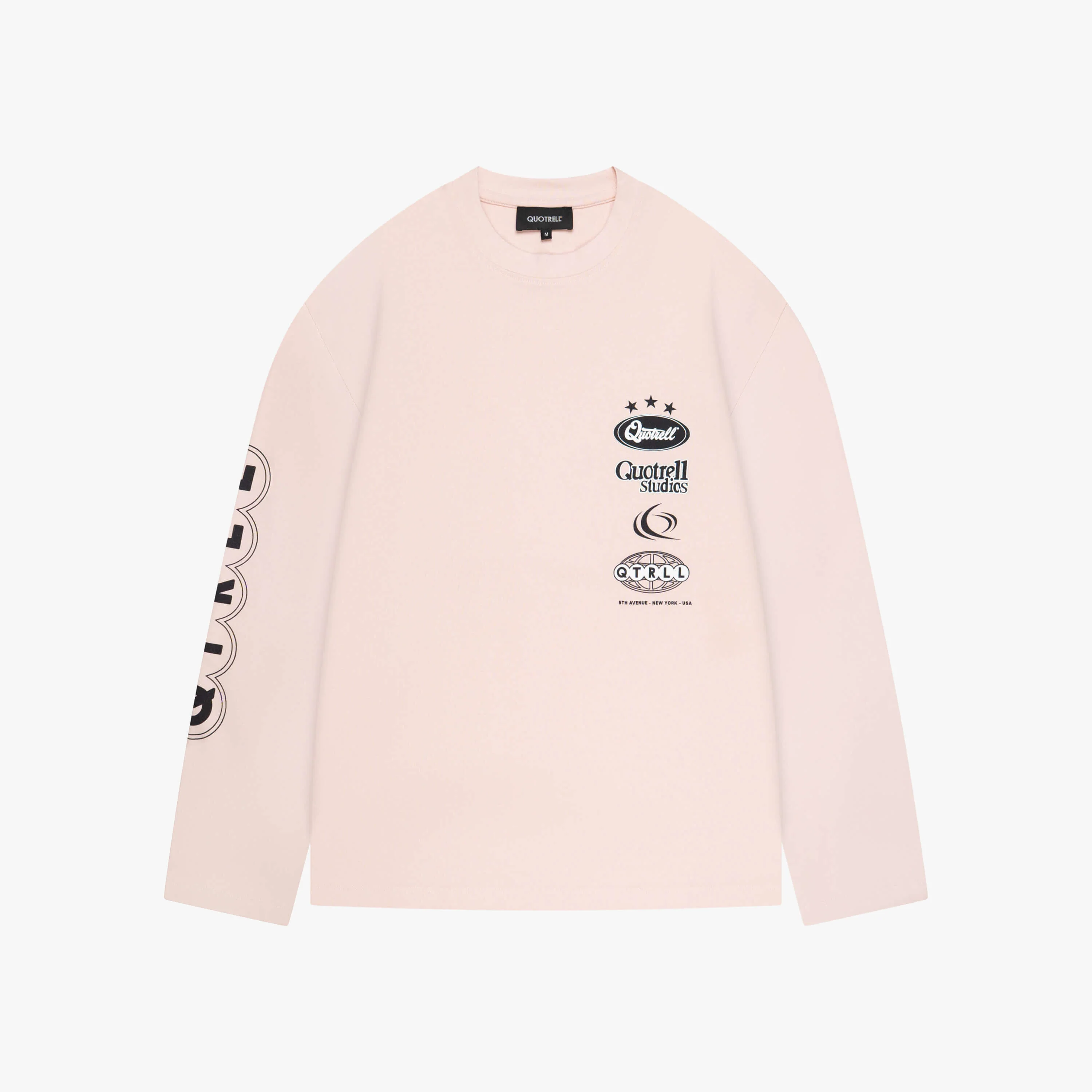 MARINO LONGSLEEVE | LIGHT PINK/NAVY - Image 11