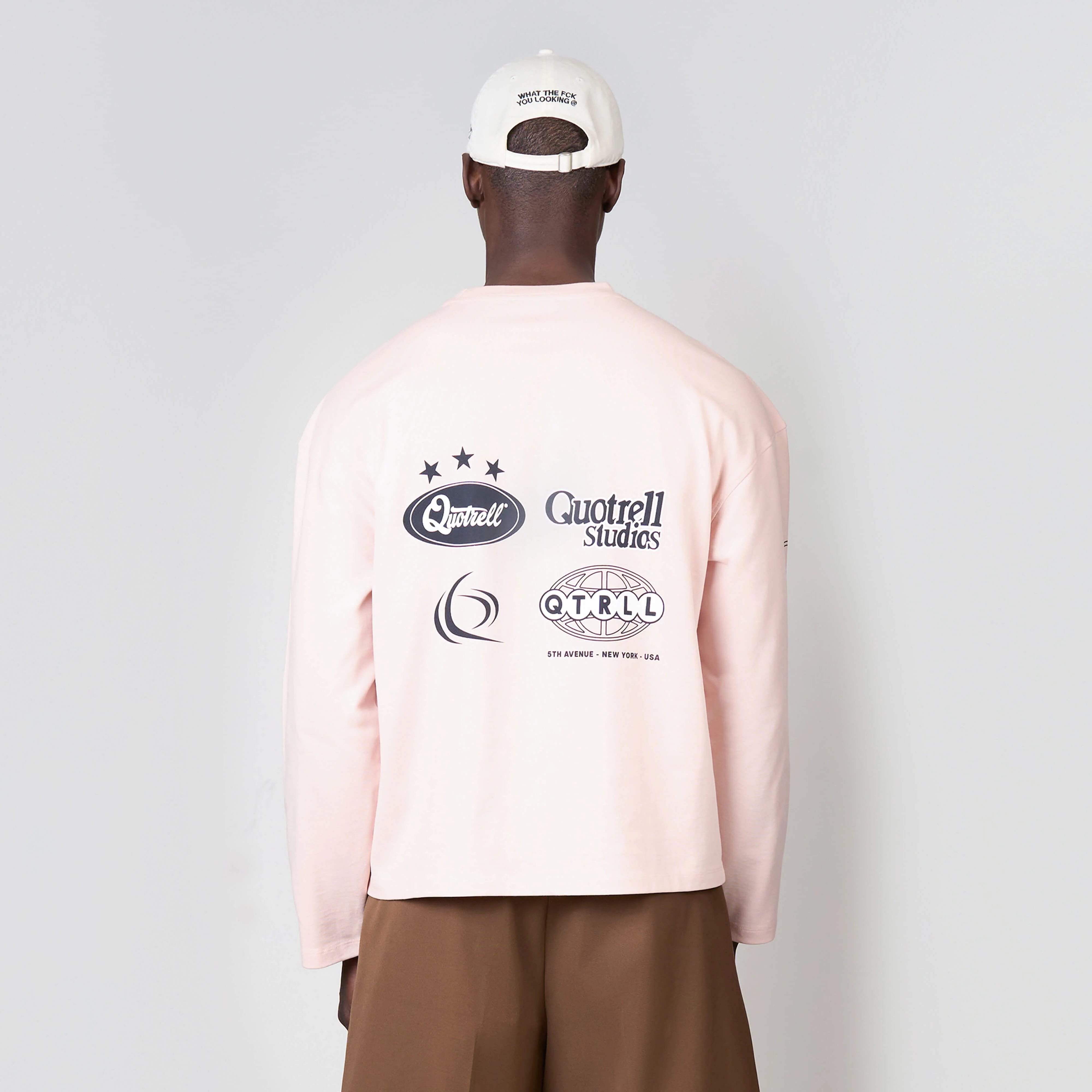 MARINO LONGSLEEVE | LIGHT PINK/NAVY - Image 6