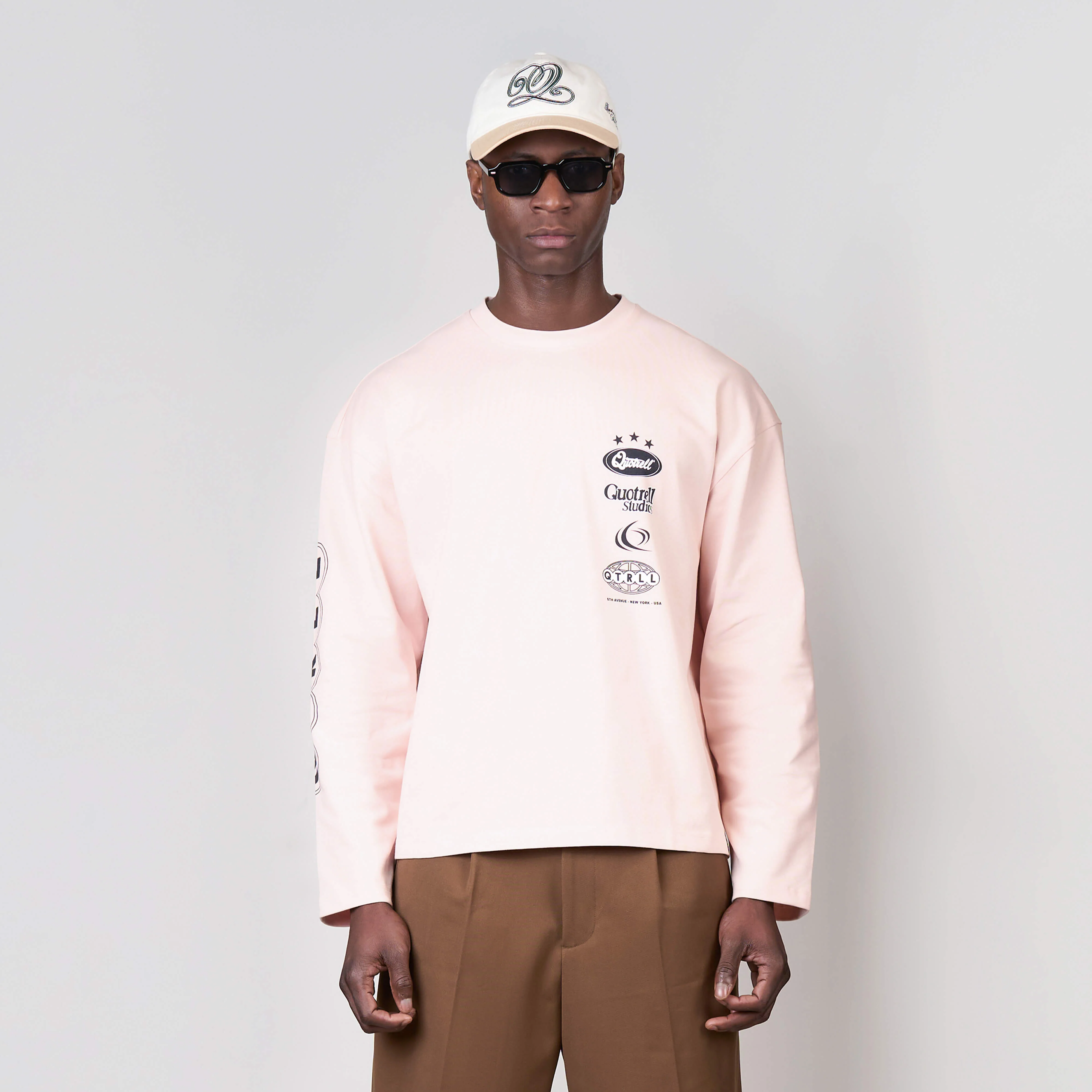 MARINO LONGSLEEVE | LIGHT PINK/NAVY - Image 7