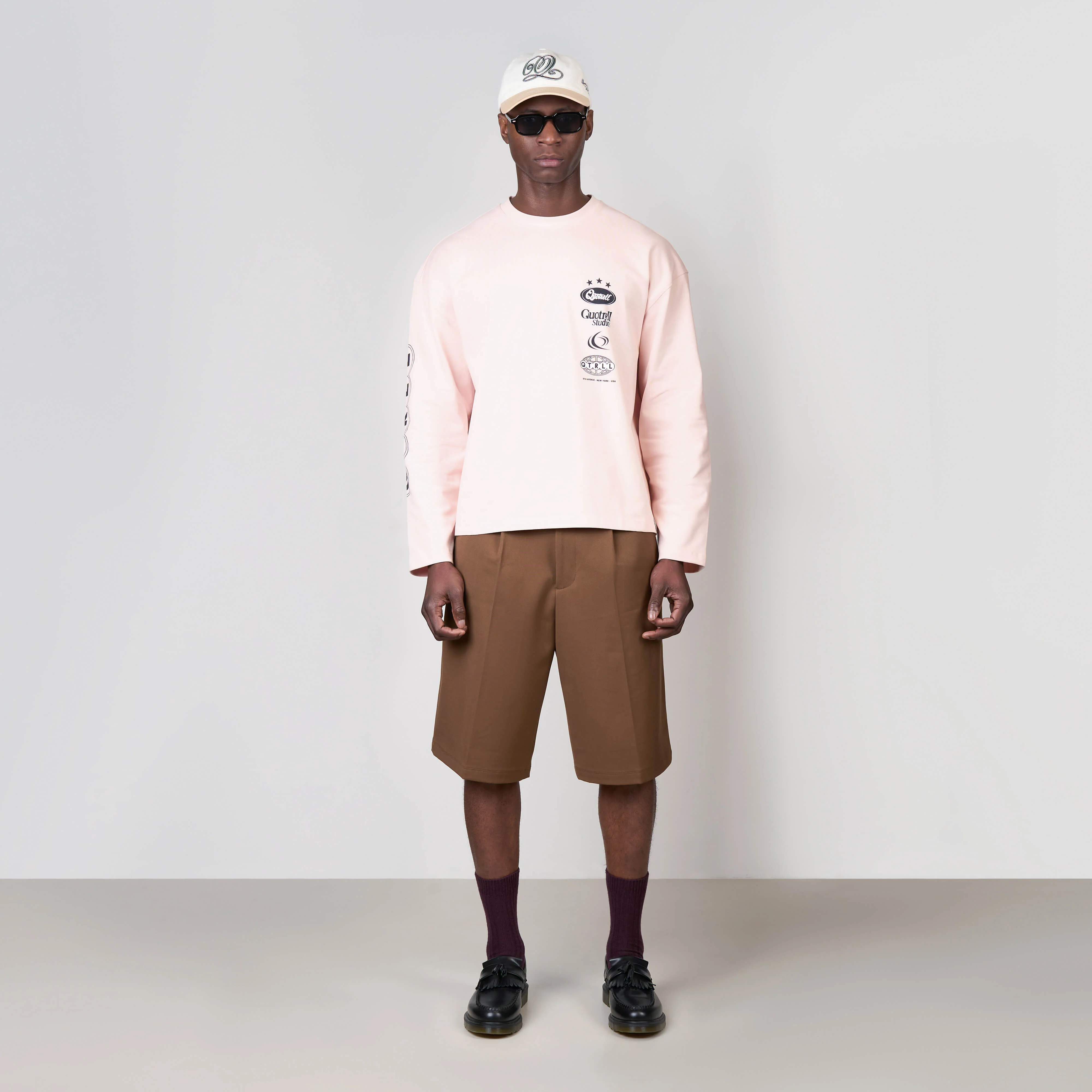 MARINO LONGSLEEVE | LIGHT PINK/NAVY - Image 8