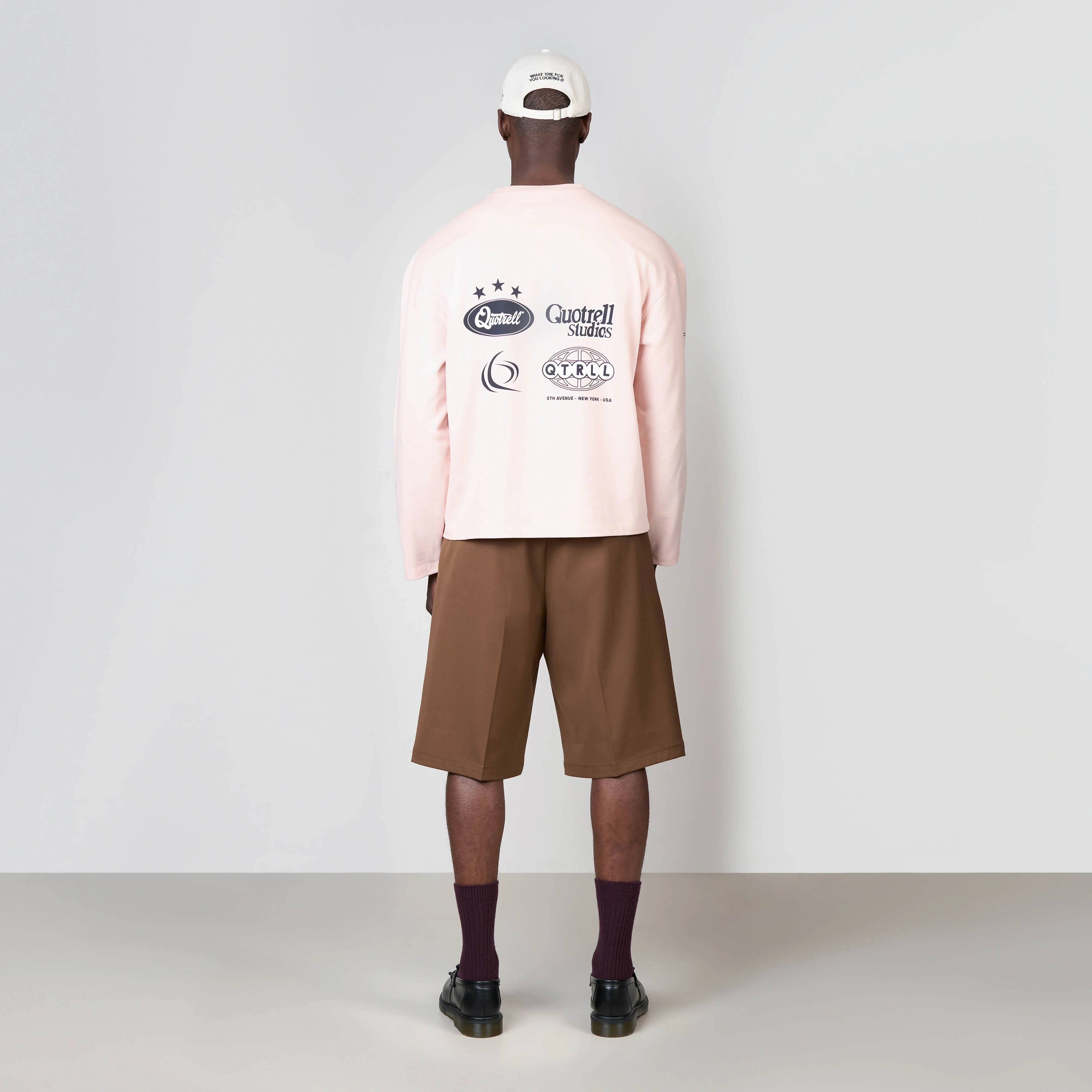 MARINO LONGSLEEVE | LIGHT PINK/NAVY - Image 9