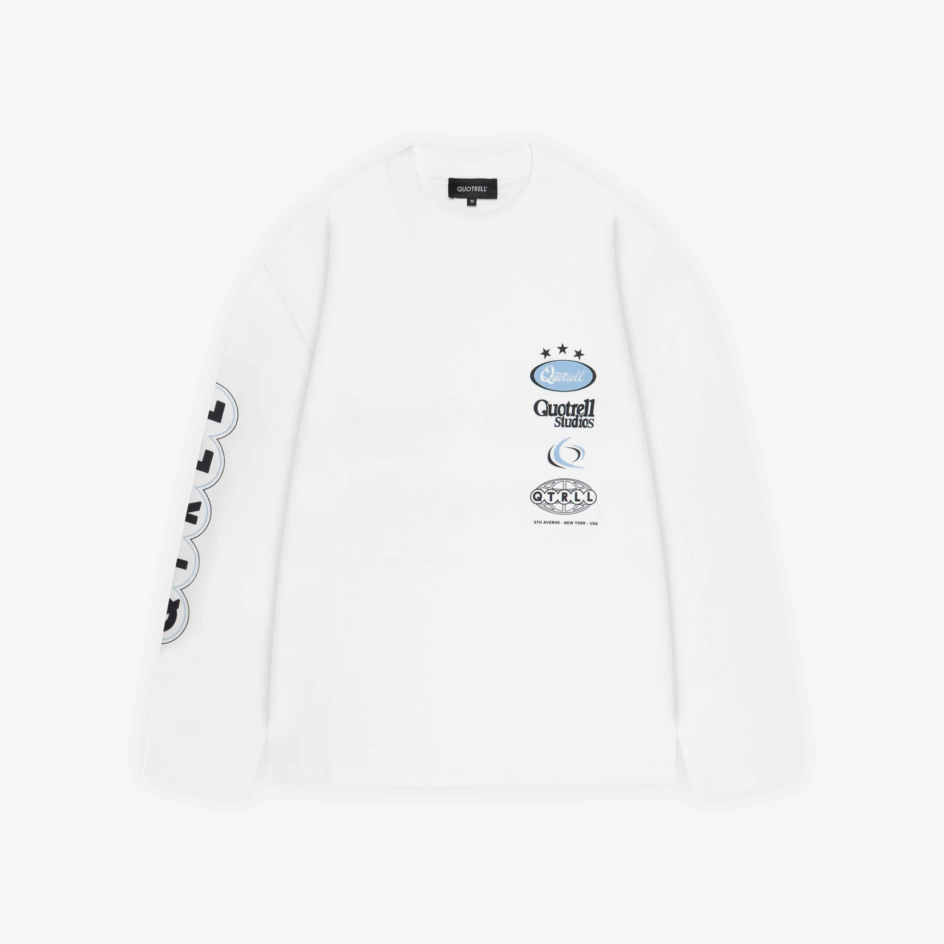 MARINO LONGSLEEVE | WHITE/BLUE - Image 10