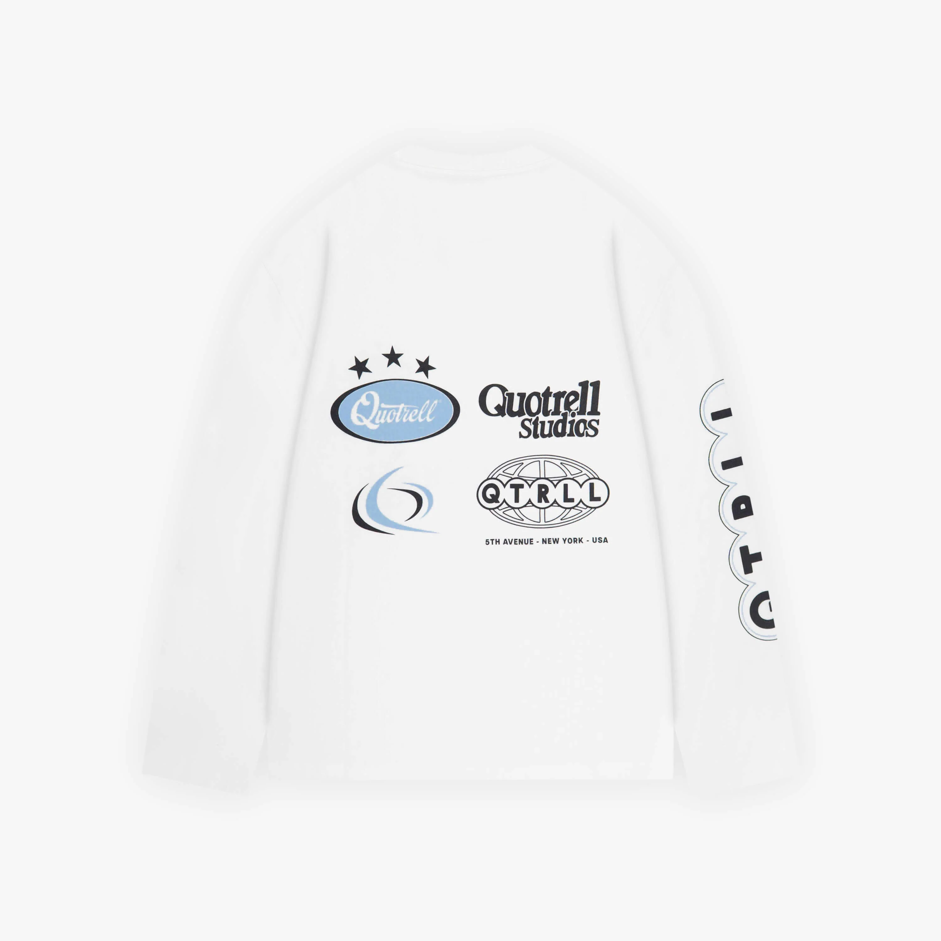 MARINO LONGSLEEVE | WHITE/BLUE - Image 11
