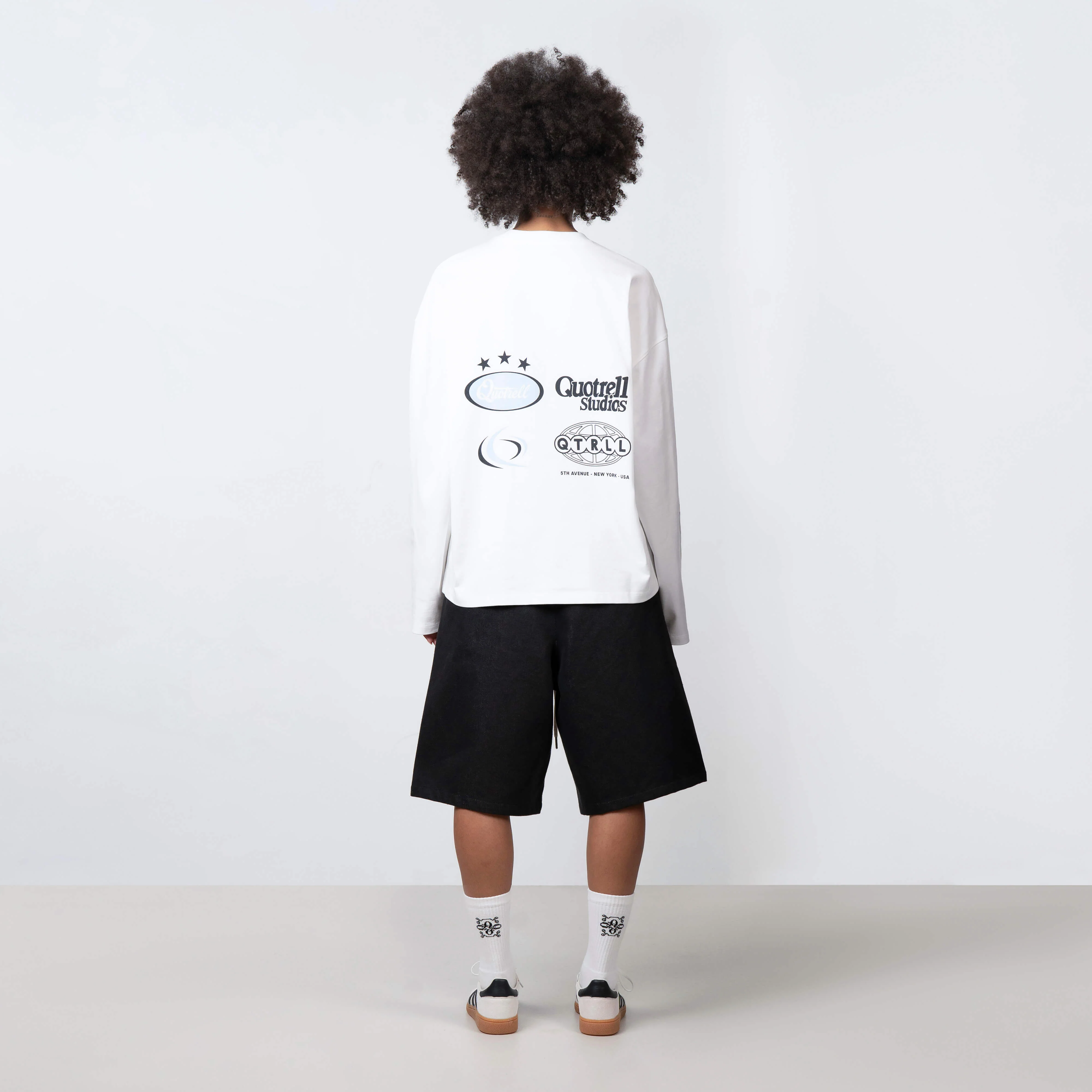 MARINO LONGSLEEVE | WHITE/BLUE - Image 5