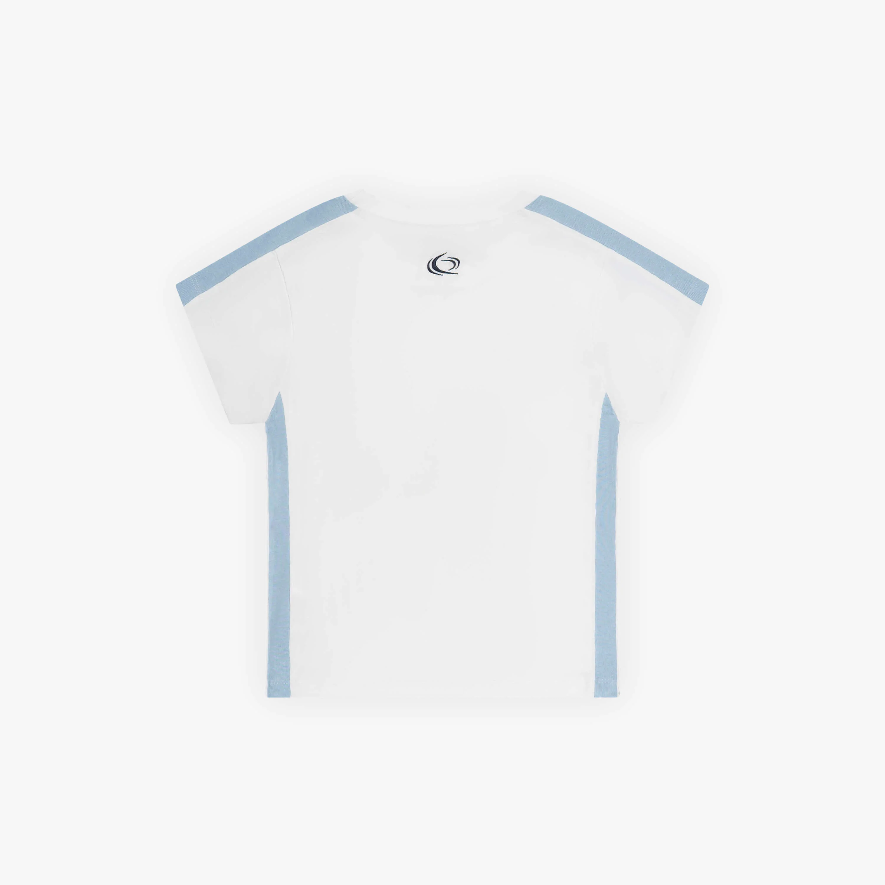 NESSA TOP | WHITE/LIGHT BLUE - Image 7