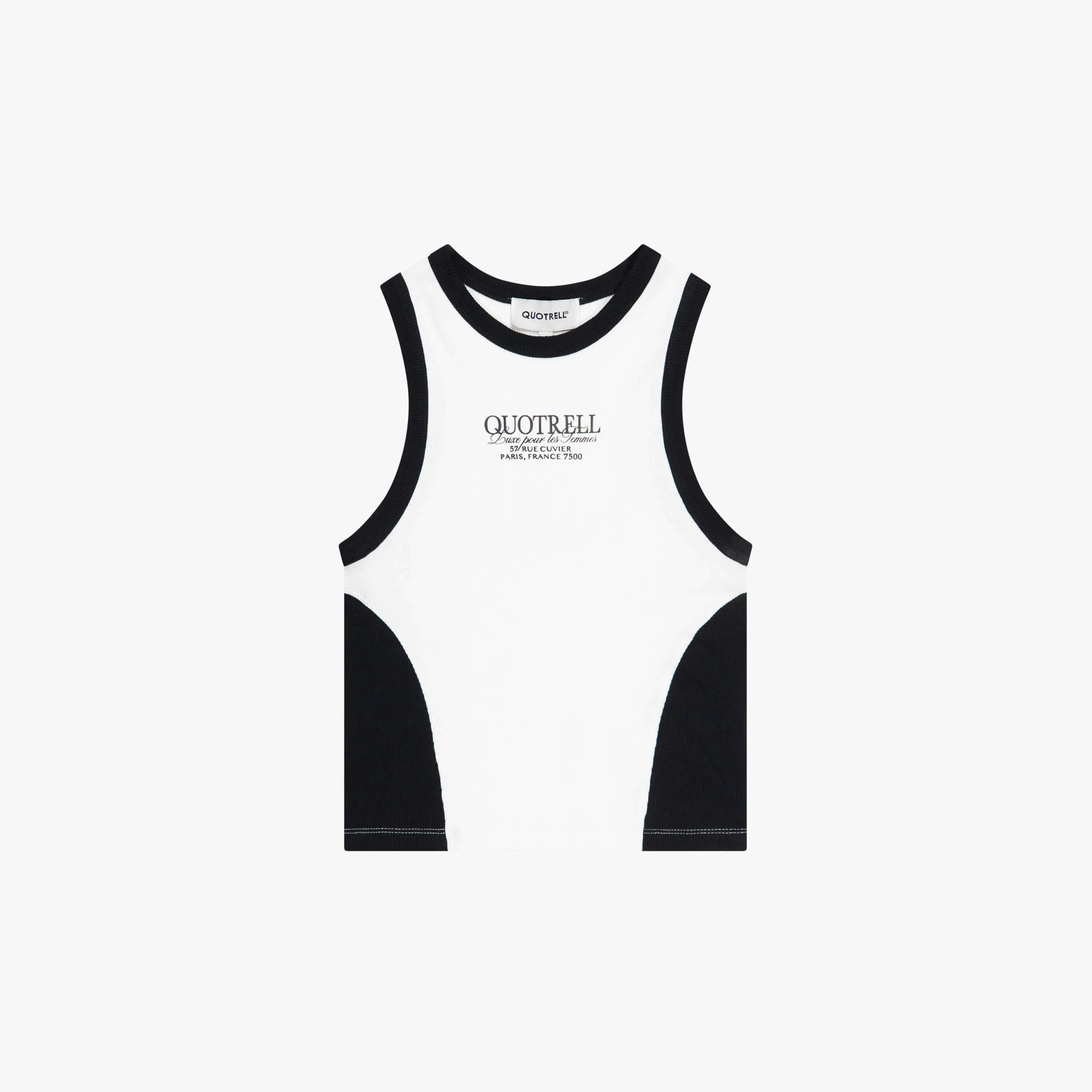 NOA TOP | WHITE/BLACK - Image 9