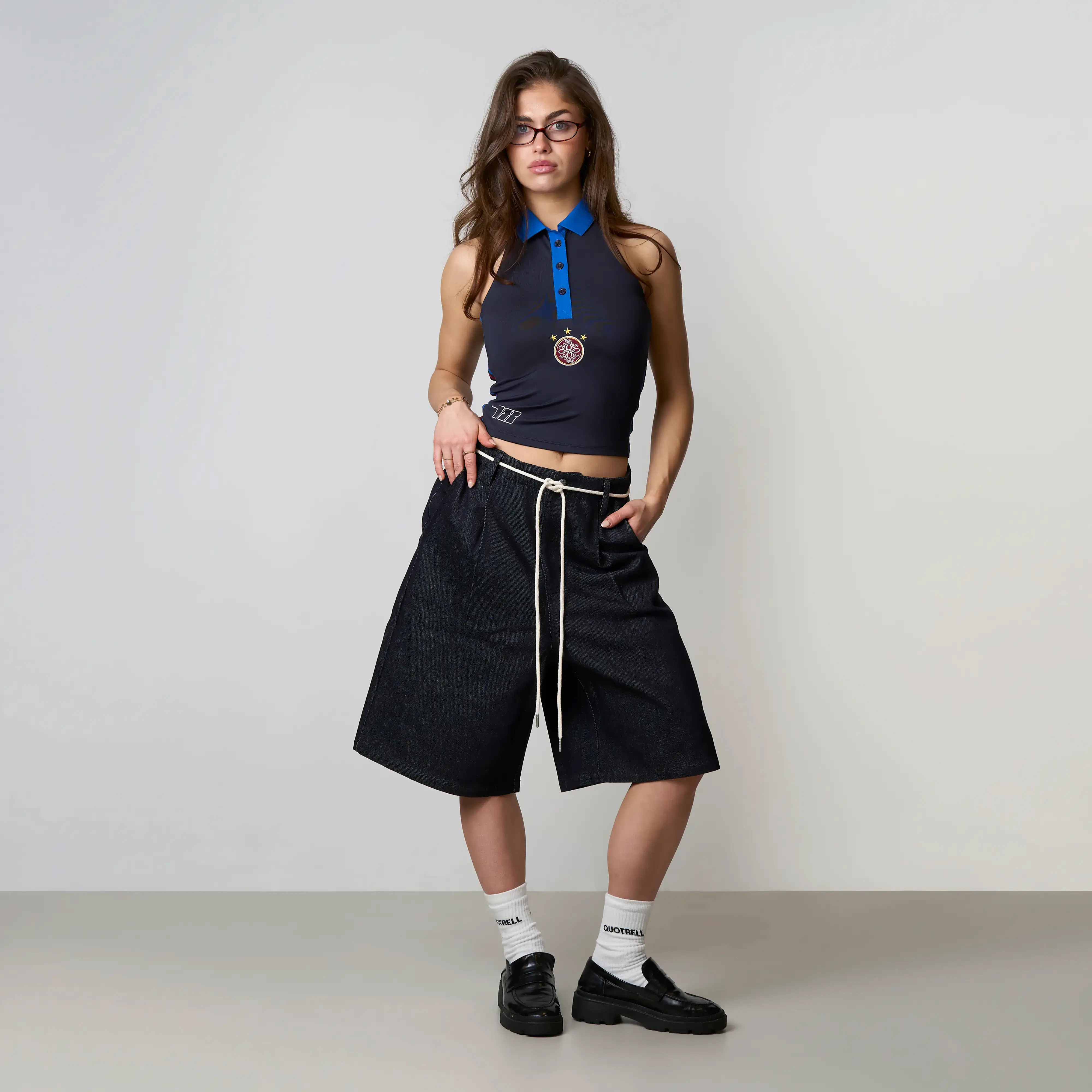 NOLA TOP | NAVY/BLUE - Image 3