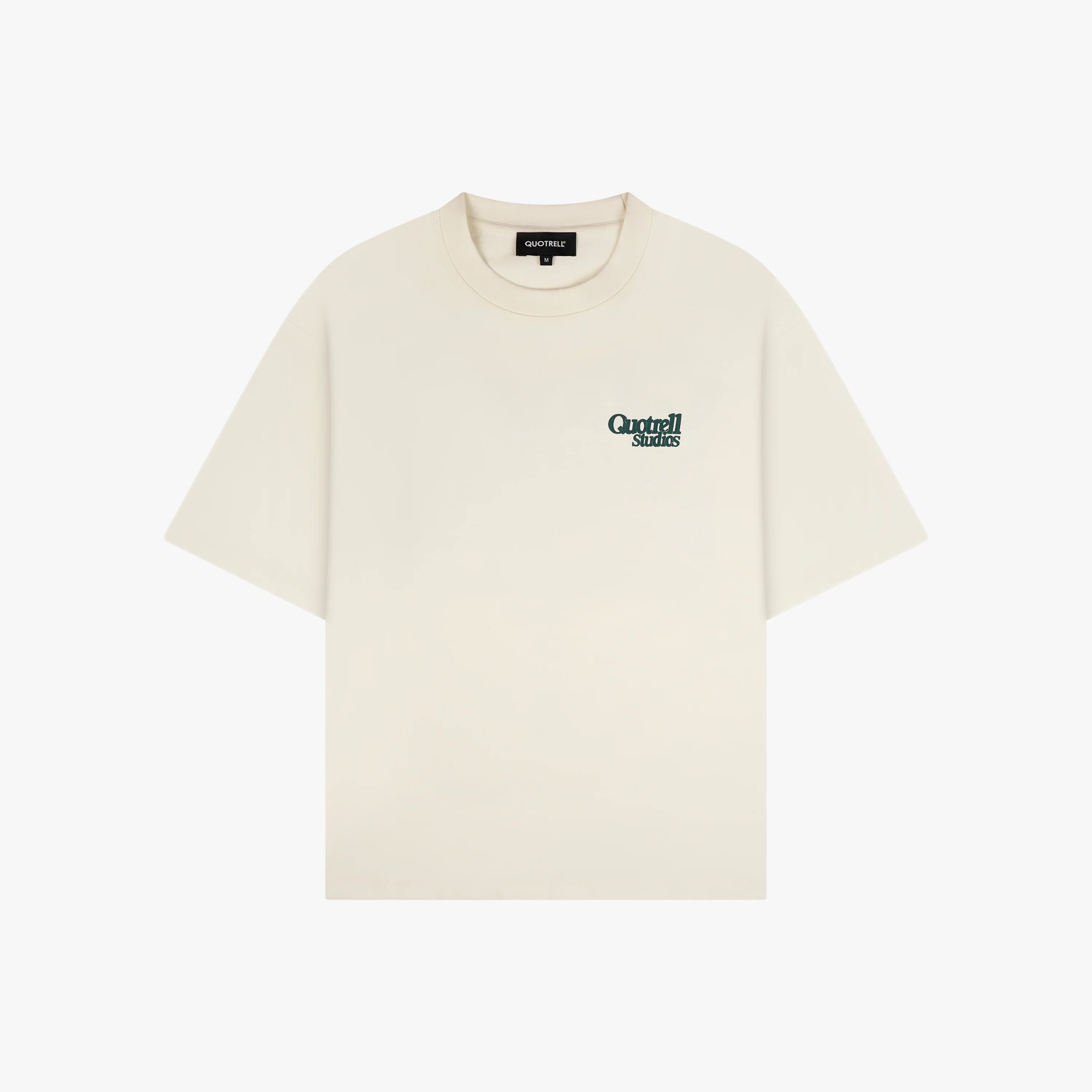 PUFF STUDIOS TEE | OFF WHITE/TEAL - Image 6