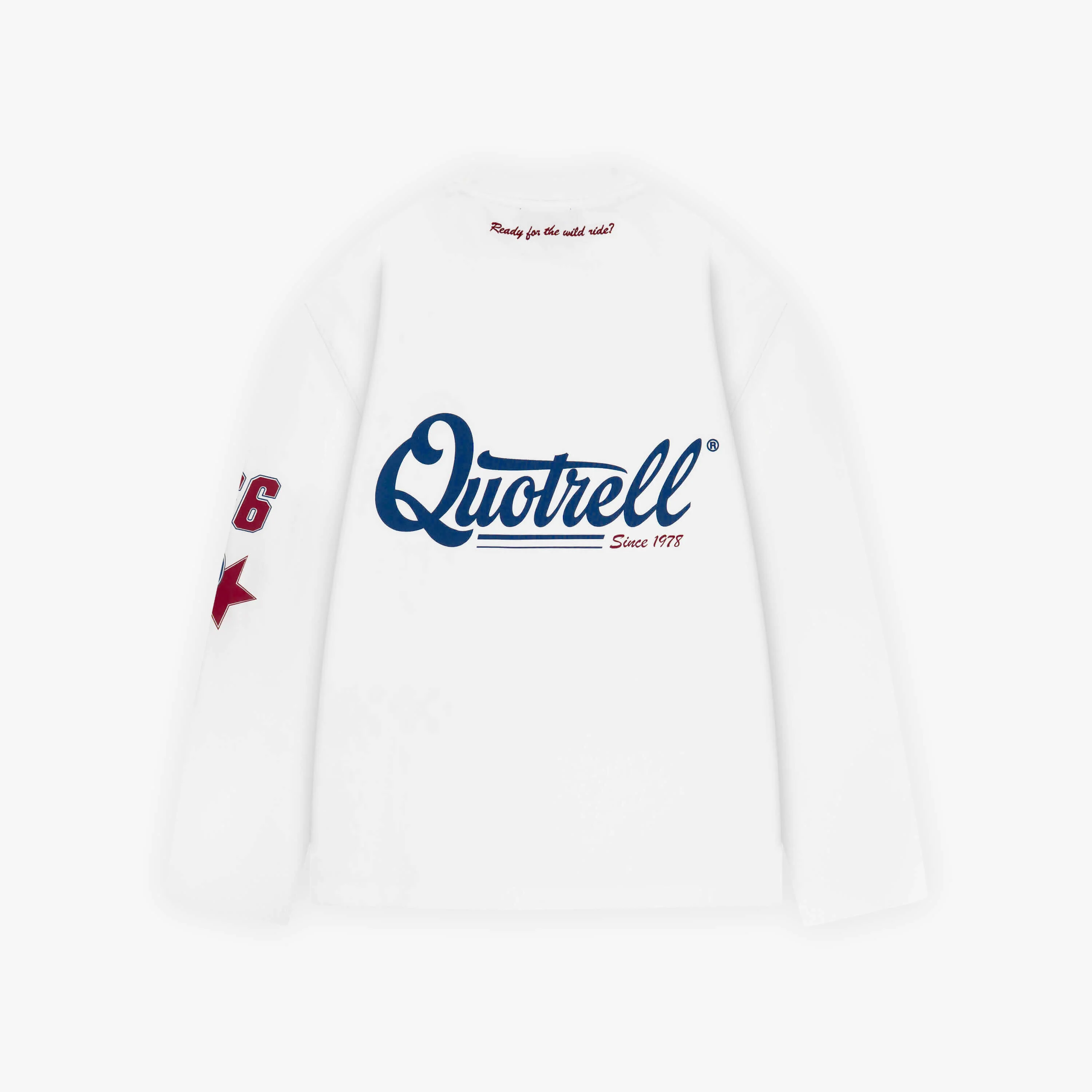 RACING LONGSLEEVE | WHITE/RED - Image 11