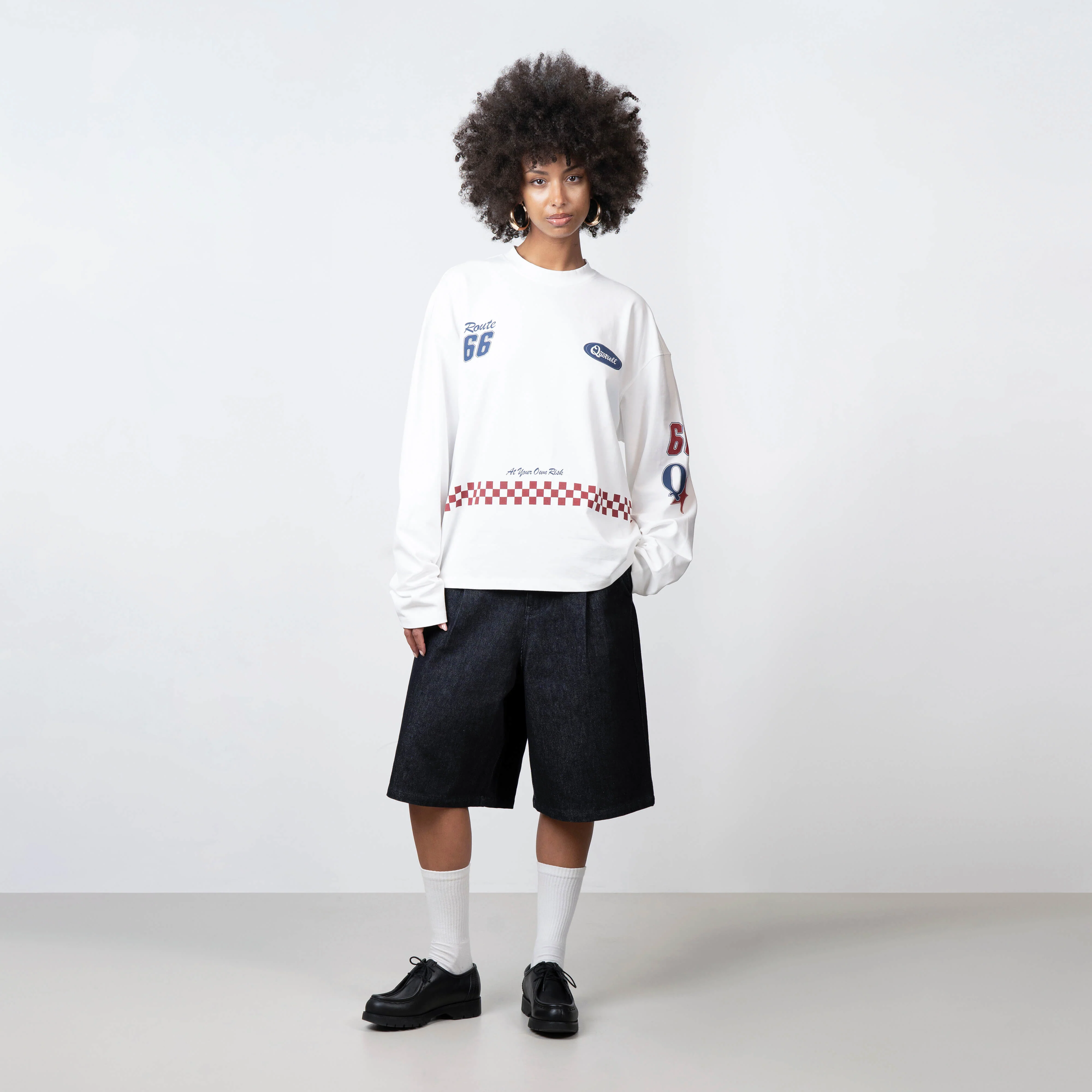 RACING LONGSLEEVE | WHITE/RED - Image 4