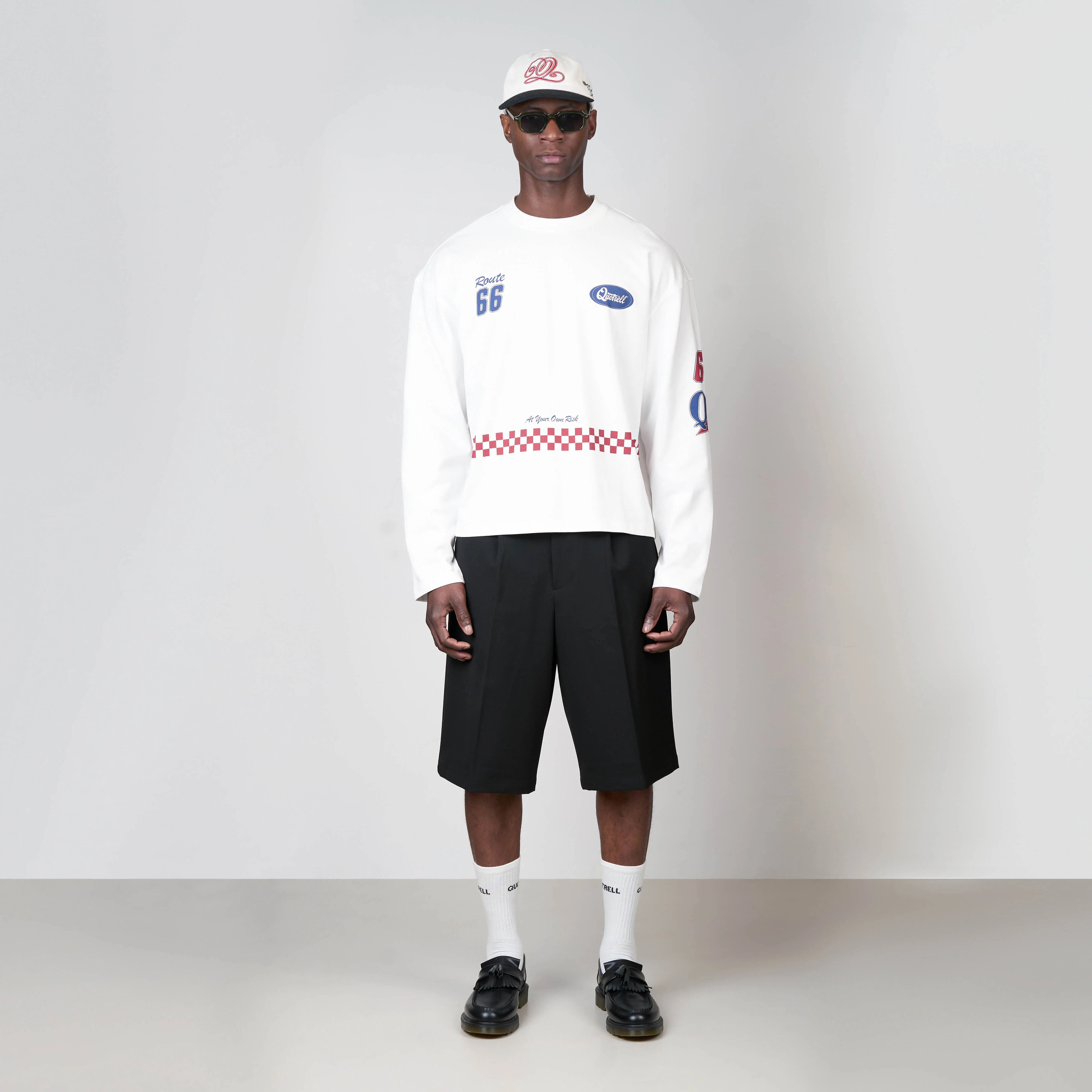 RACING LONGSLEEVE | WHITE/RED - Image 8