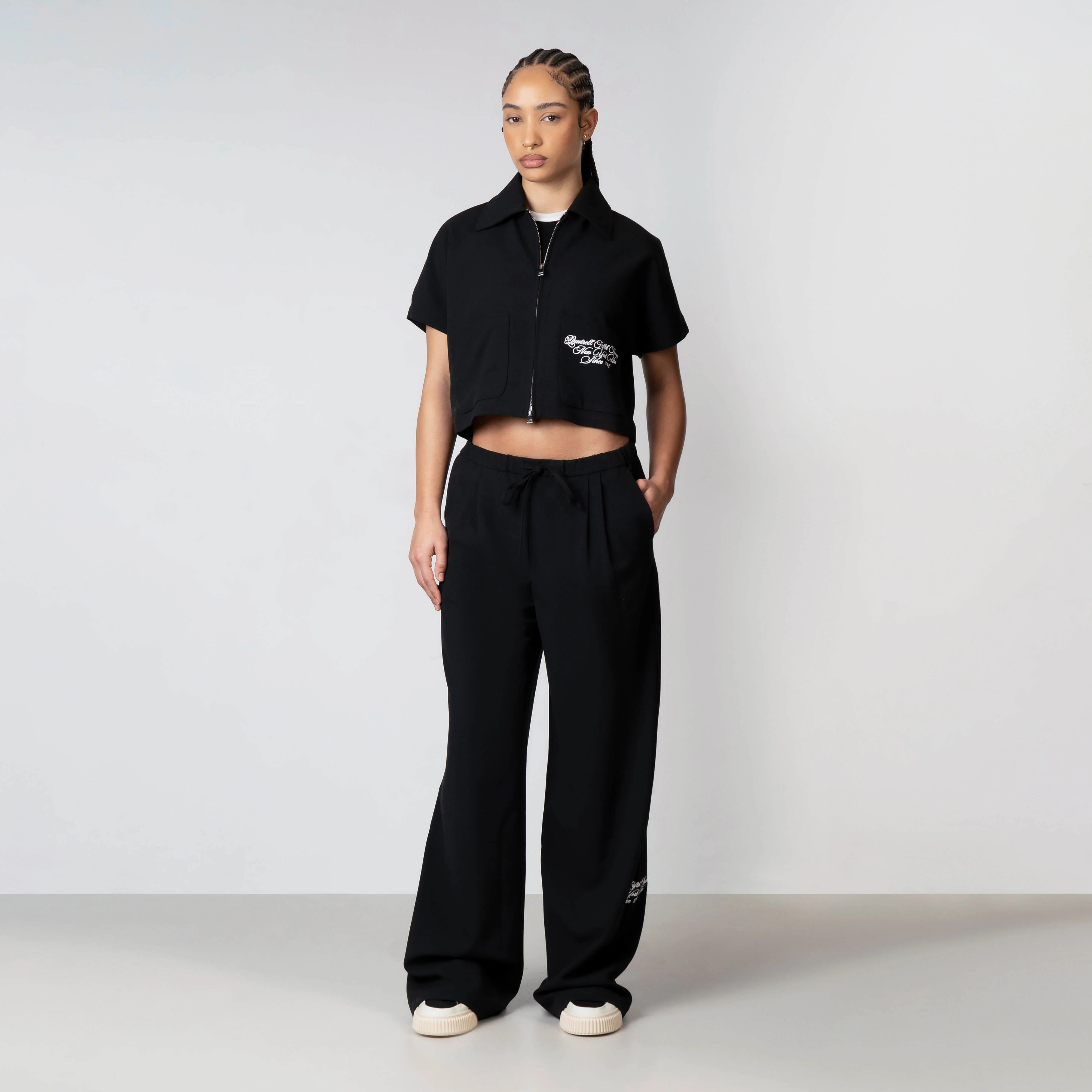RAE ZIP TOP | BLACK - Image 4