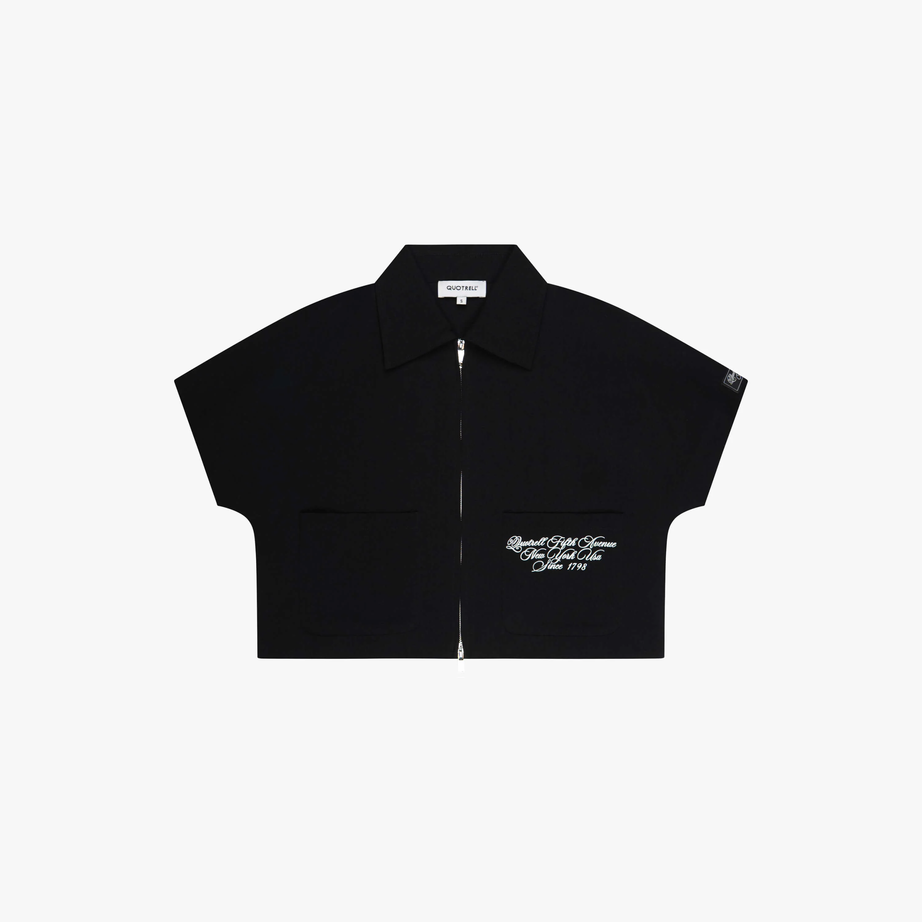 RAE ZIP TOP | BLACK - Image 6